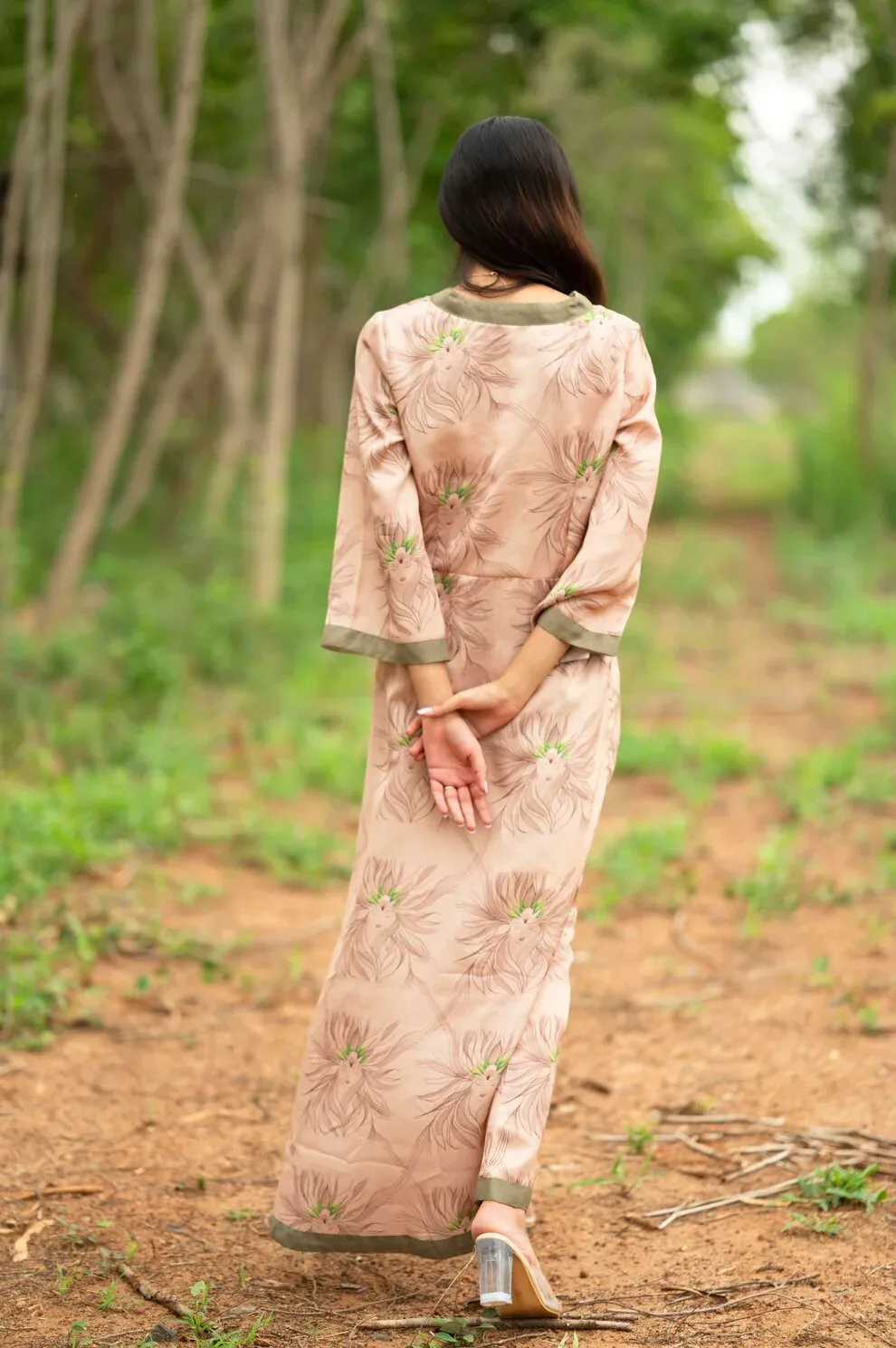 Mitti Ready To Wear Wrap Dress Gown