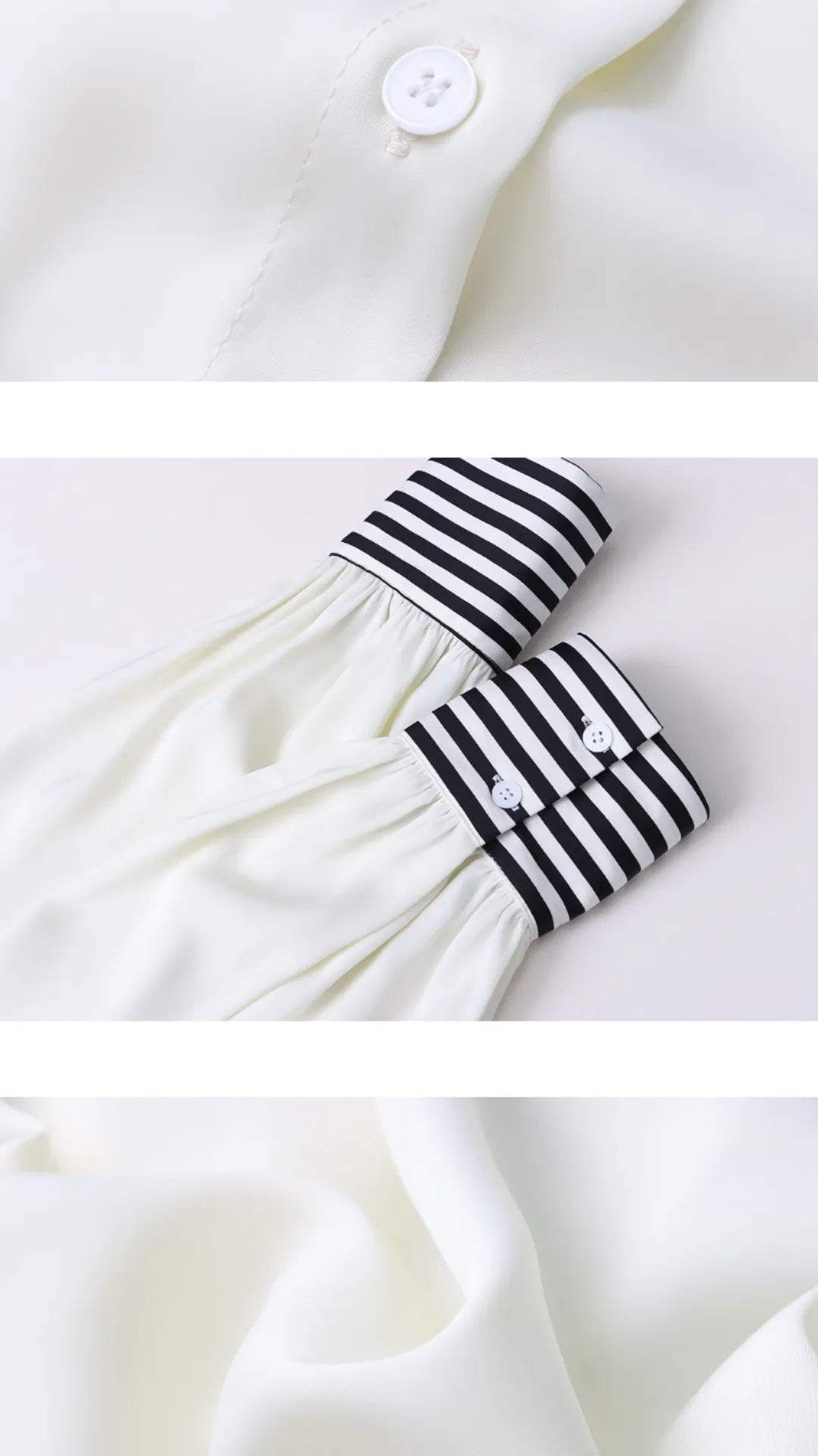 Modern Stripe Cuff Shirt