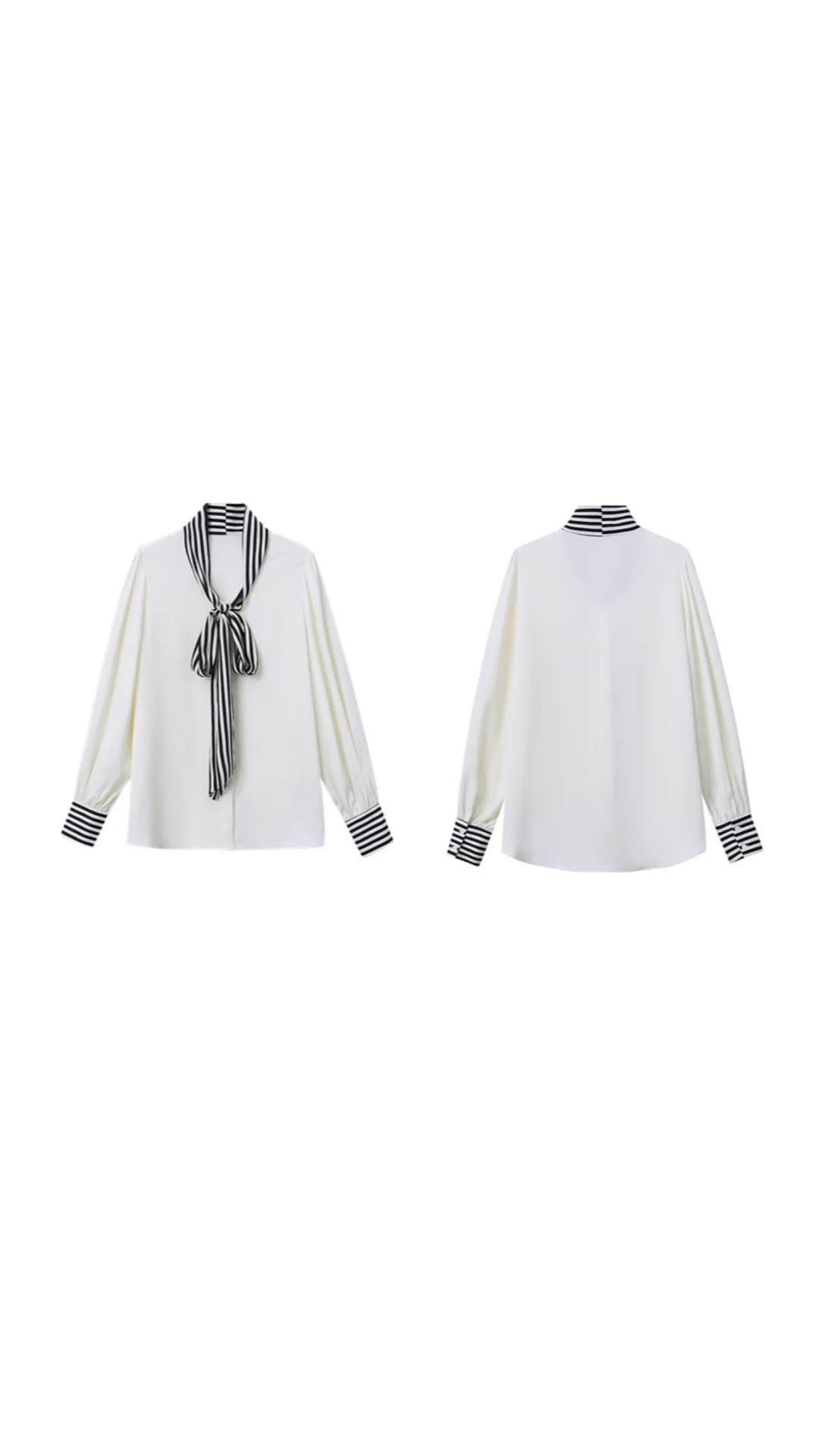 Modern Stripe Cuff Shirt