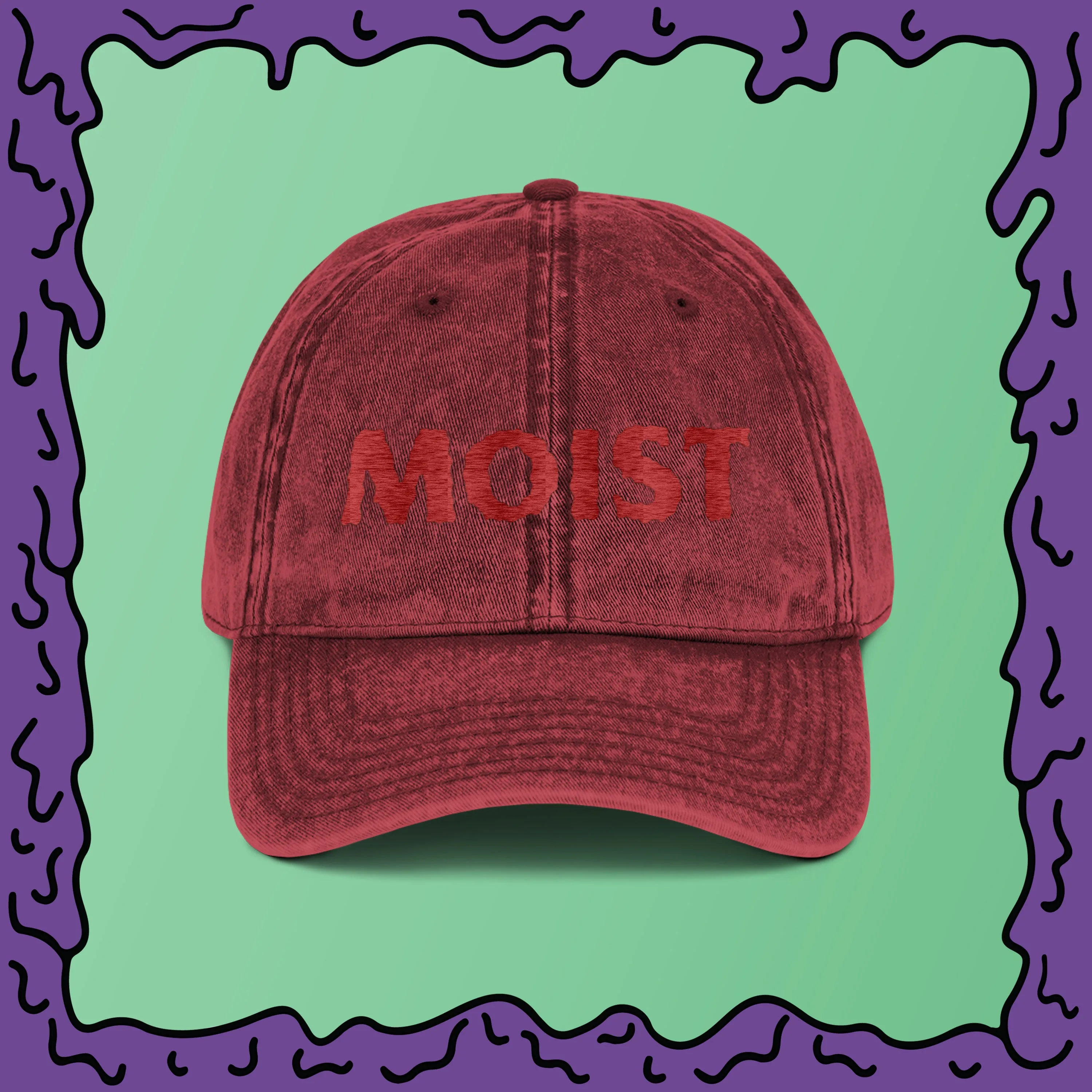 MOIST - Vintage Cotton Twill Cap
