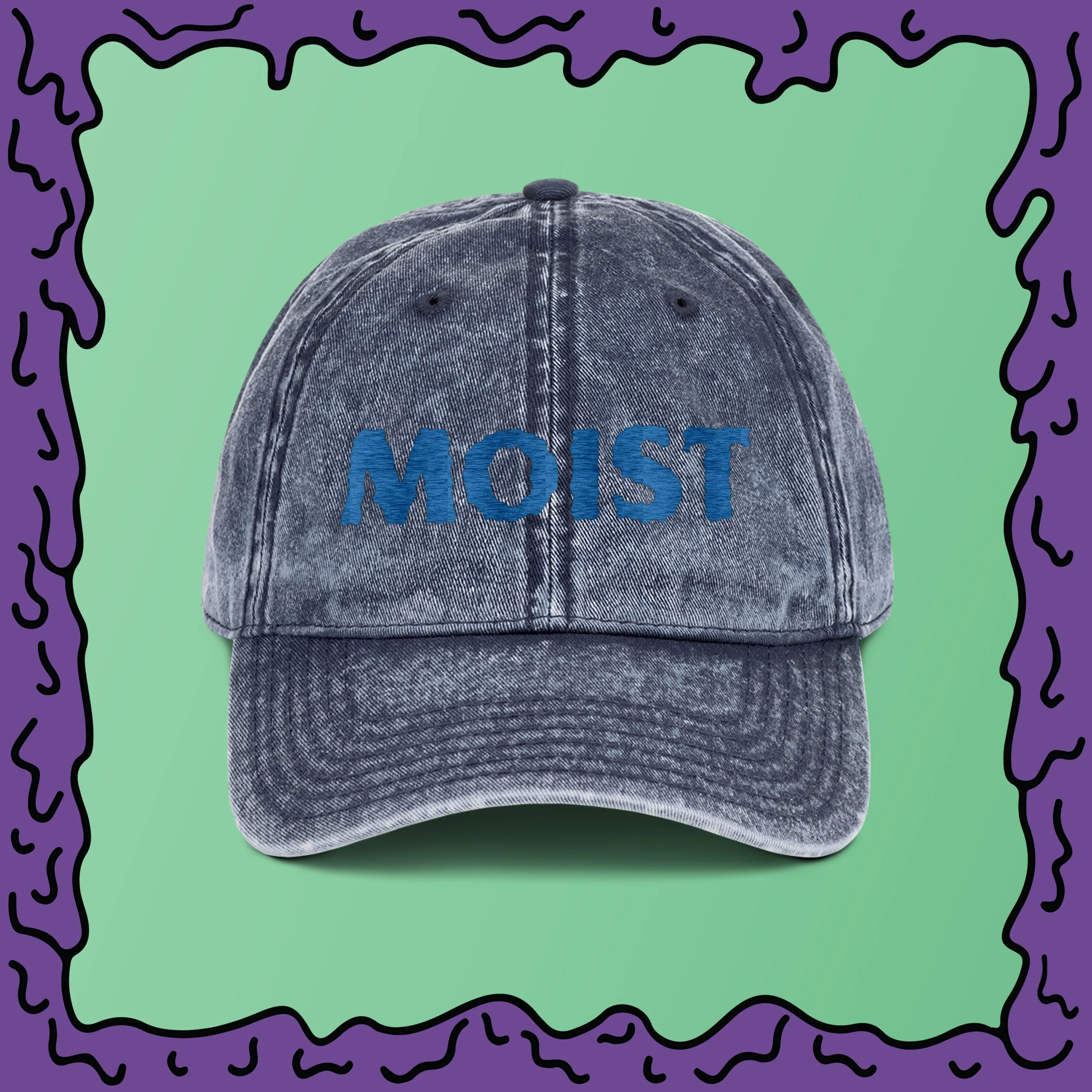 MOIST - Vintage Cotton Twill Cap