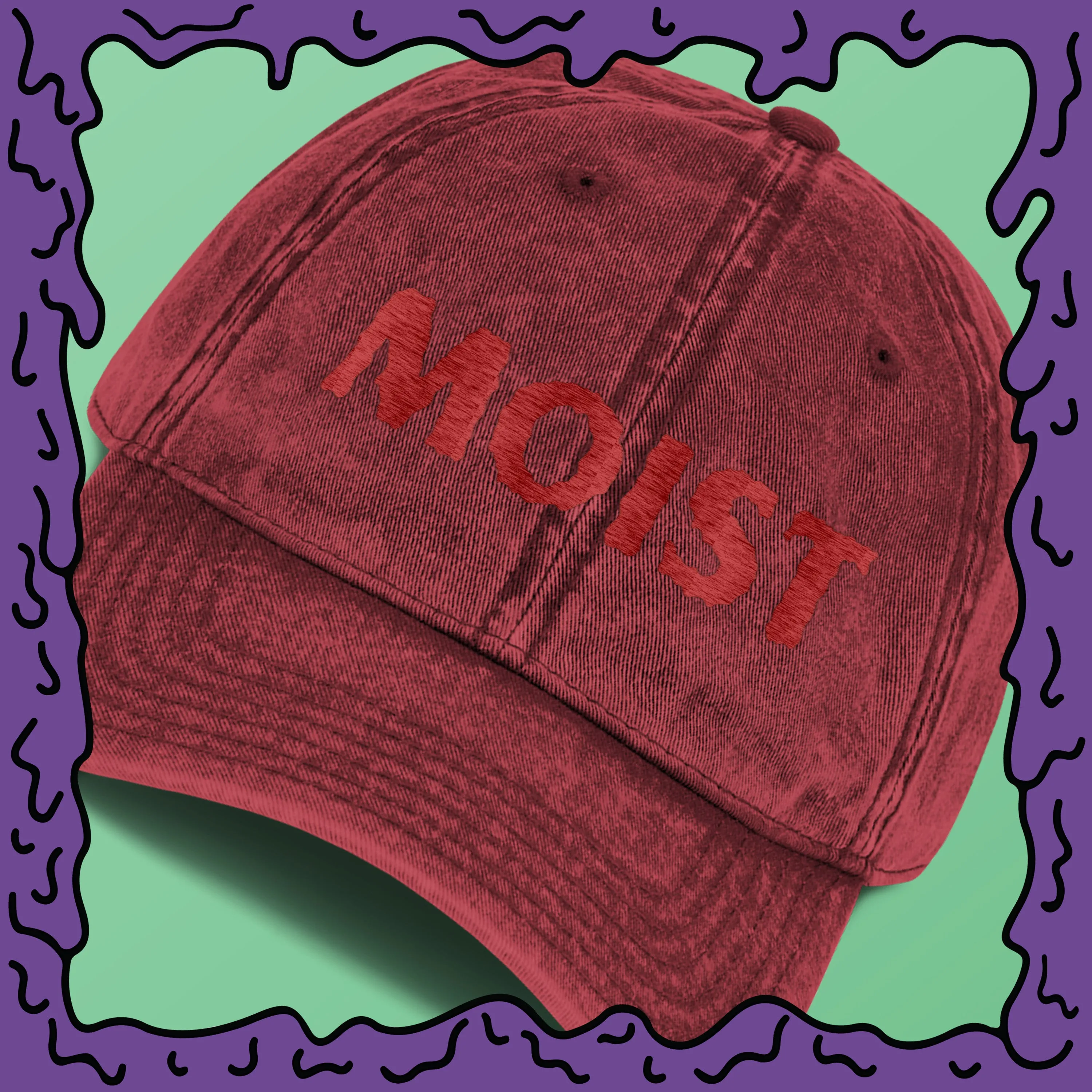 MOIST - Vintage Cotton Twill Cap
