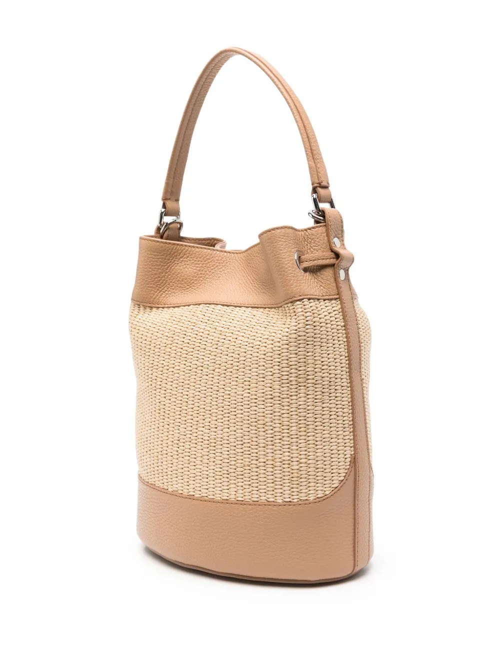 Mondà vimini small bucket bag