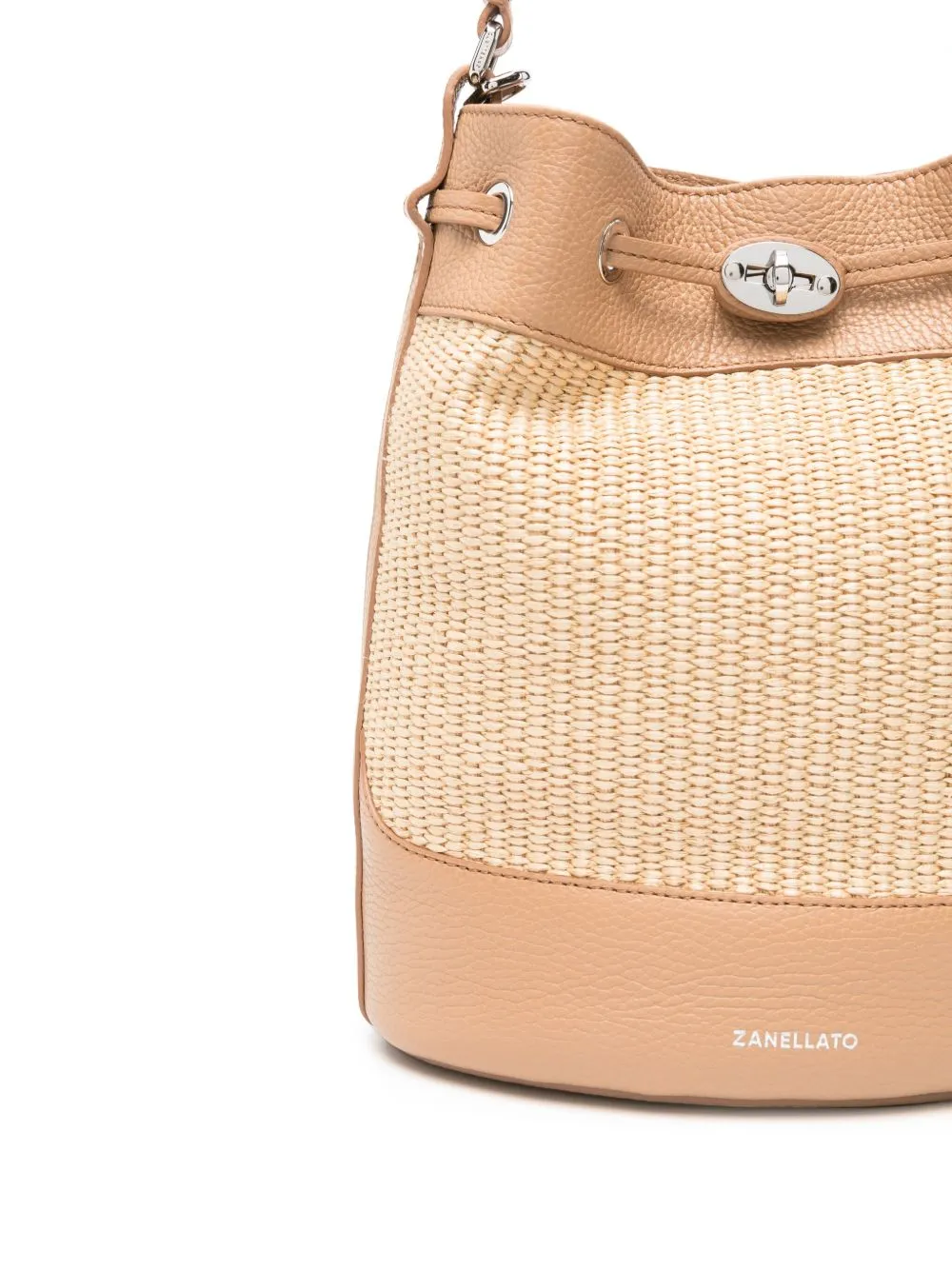 Mondà vimini small bucket bag