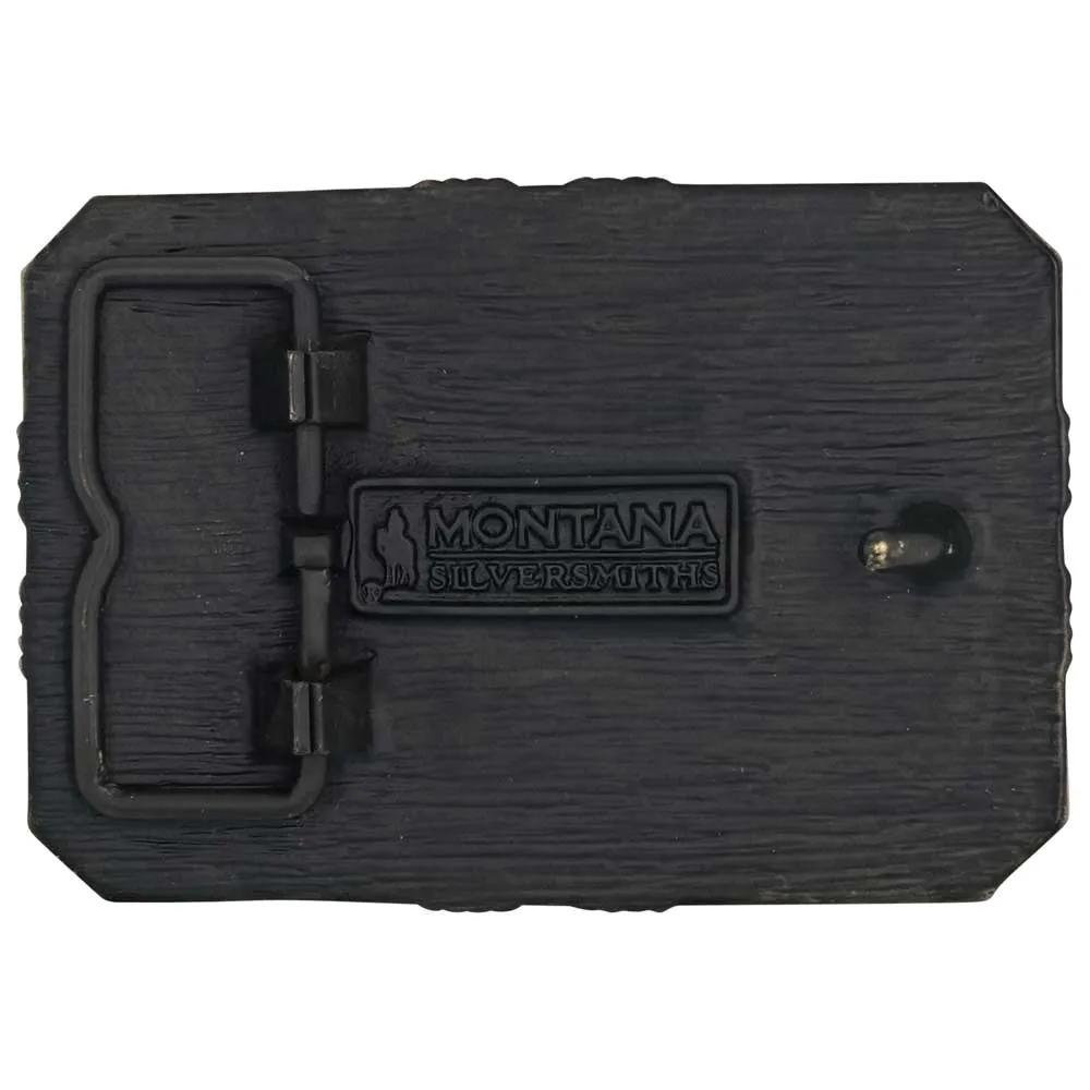 Montana Silversmiths Forever Free Heritage Attitude Buckle