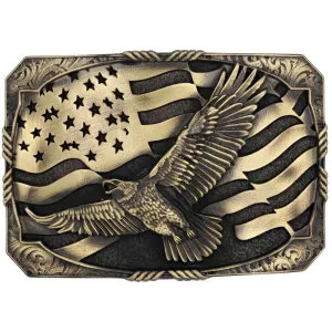 Montana Silversmiths Forever Free Heritage Attitude Buckle