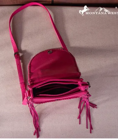 Montana West Tooled Collection Concealed Carry Crossbody