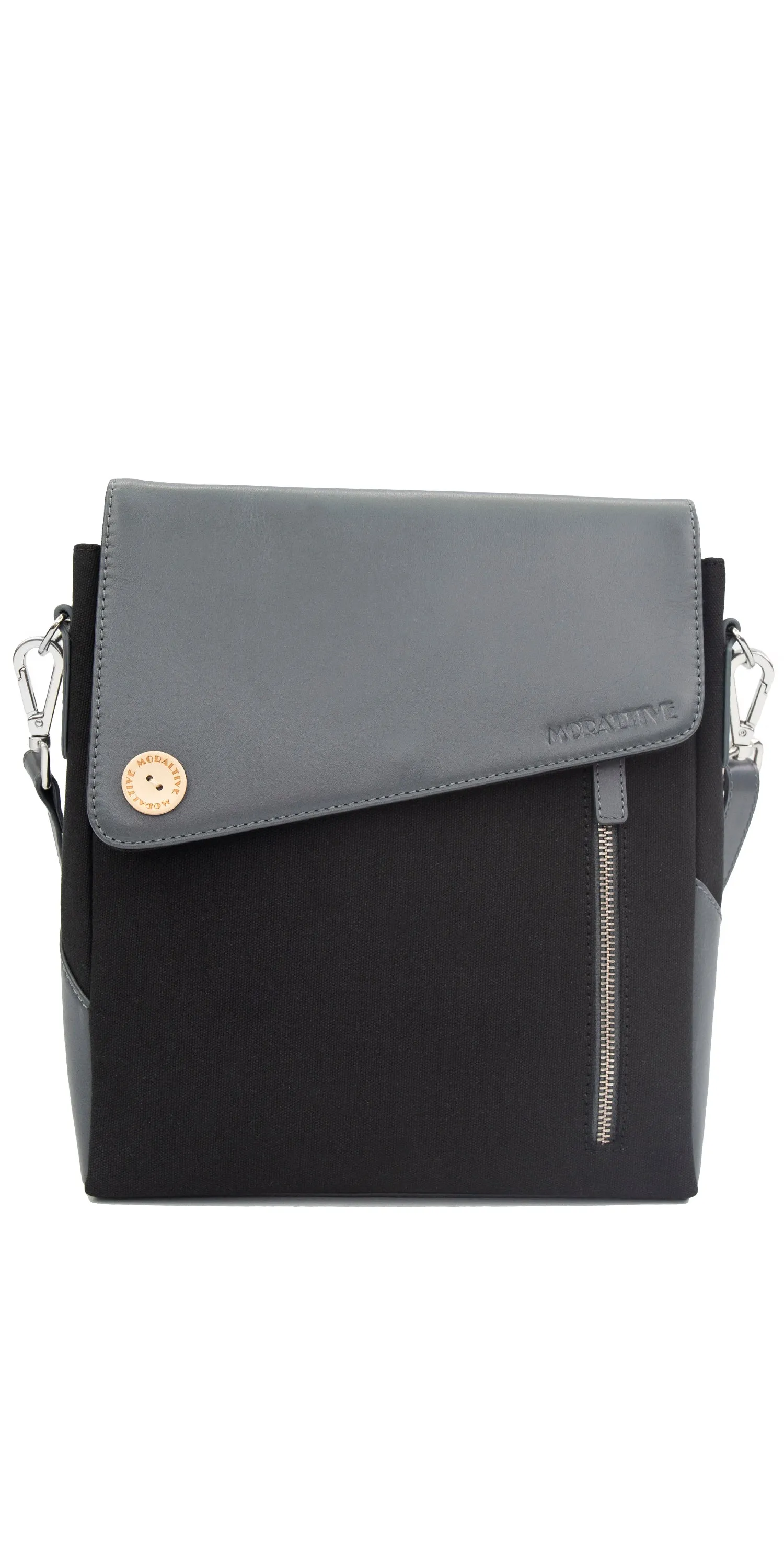 Moraltive Shoulder Bags - Black and Grey