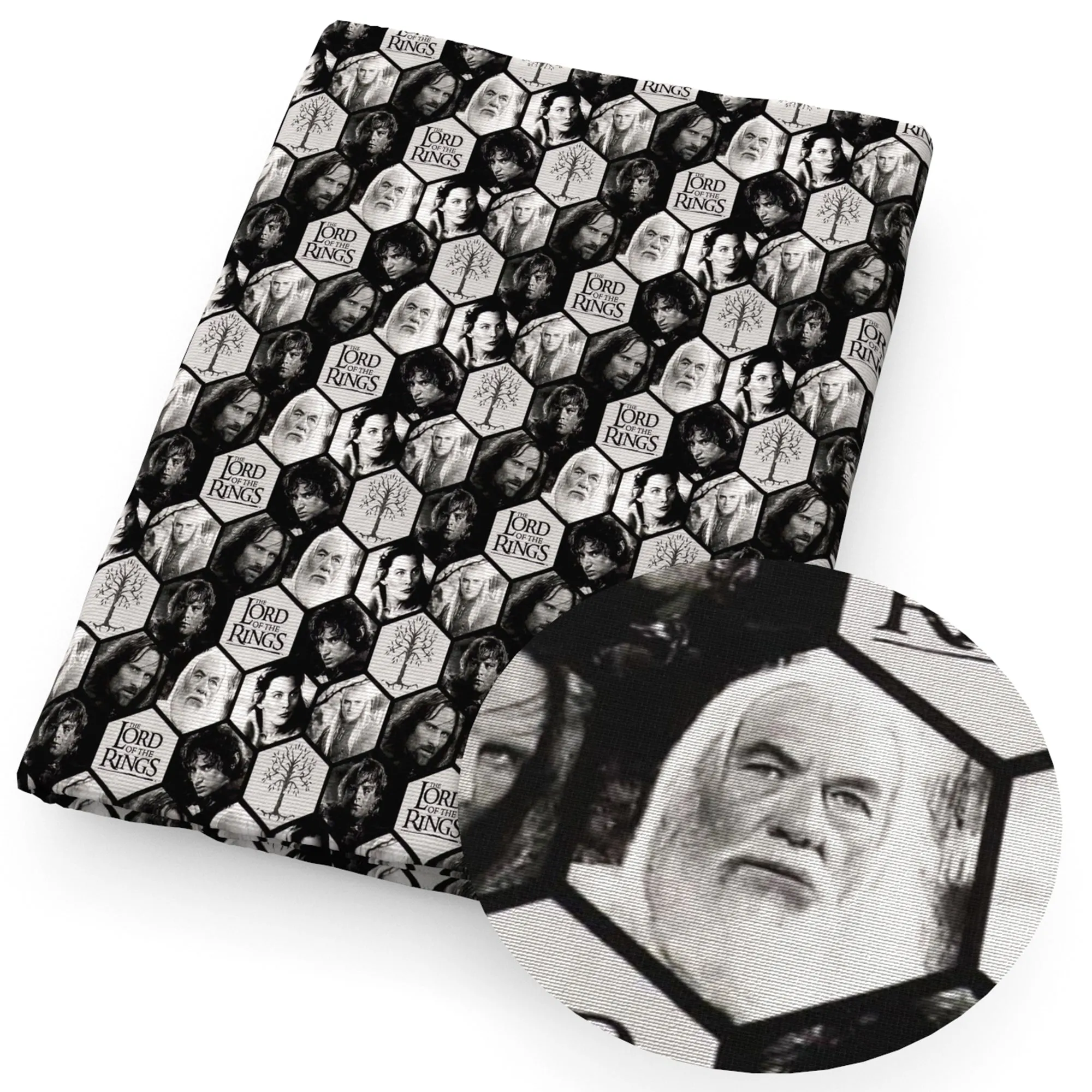 Movie Theme Printed Fabric