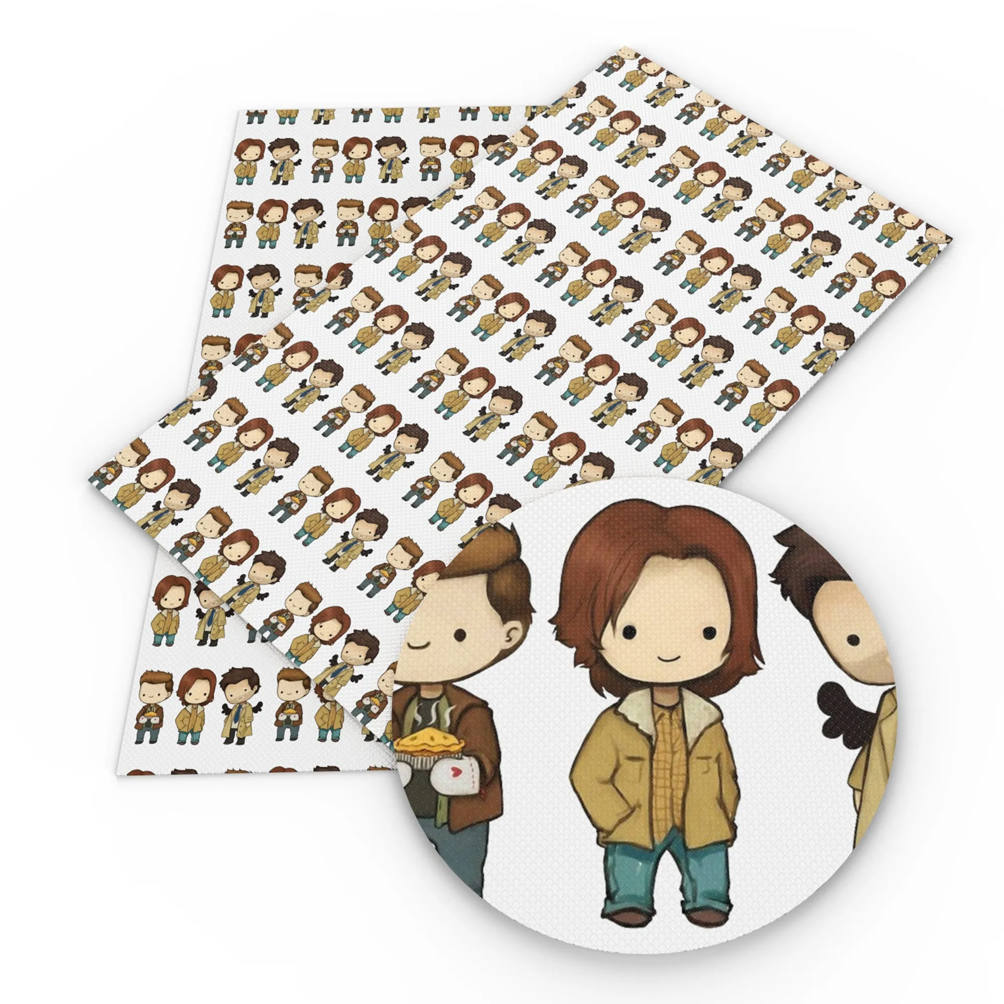 Movie Theme Printed Fabric