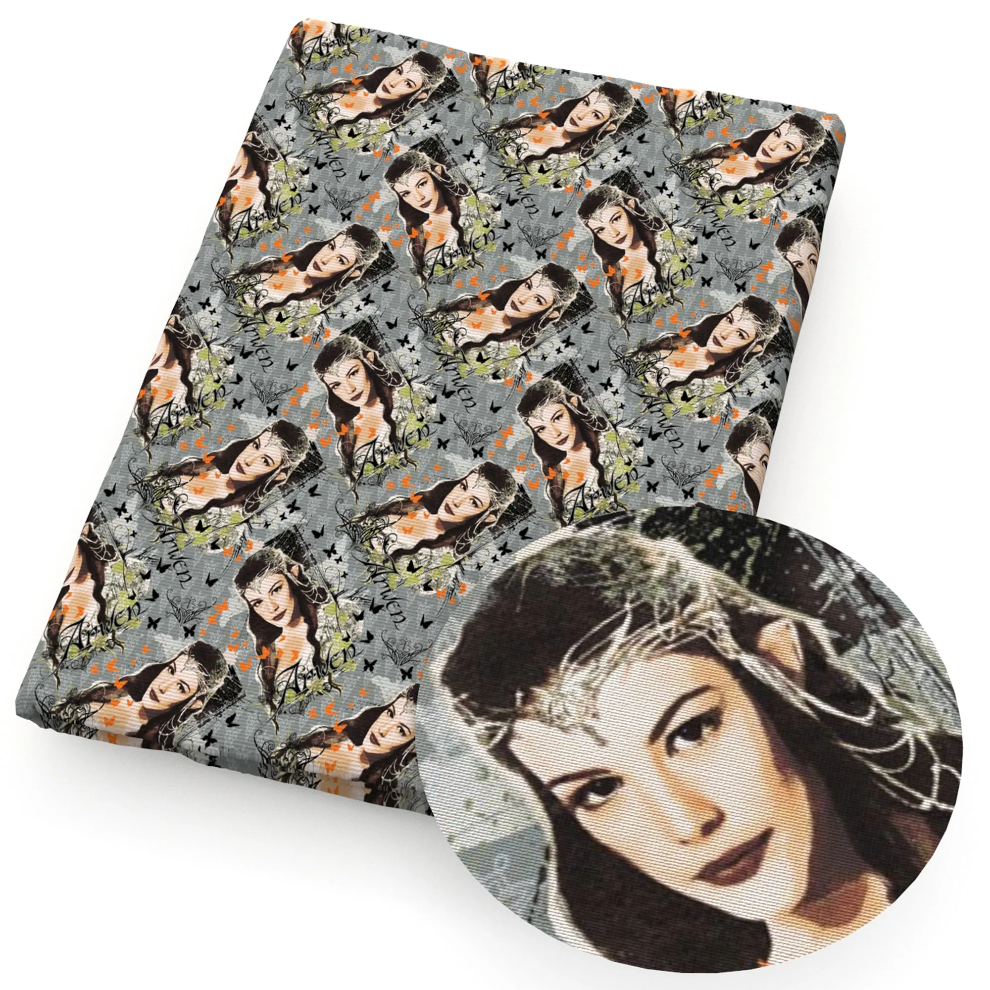 Movie Theme Printed Fabric