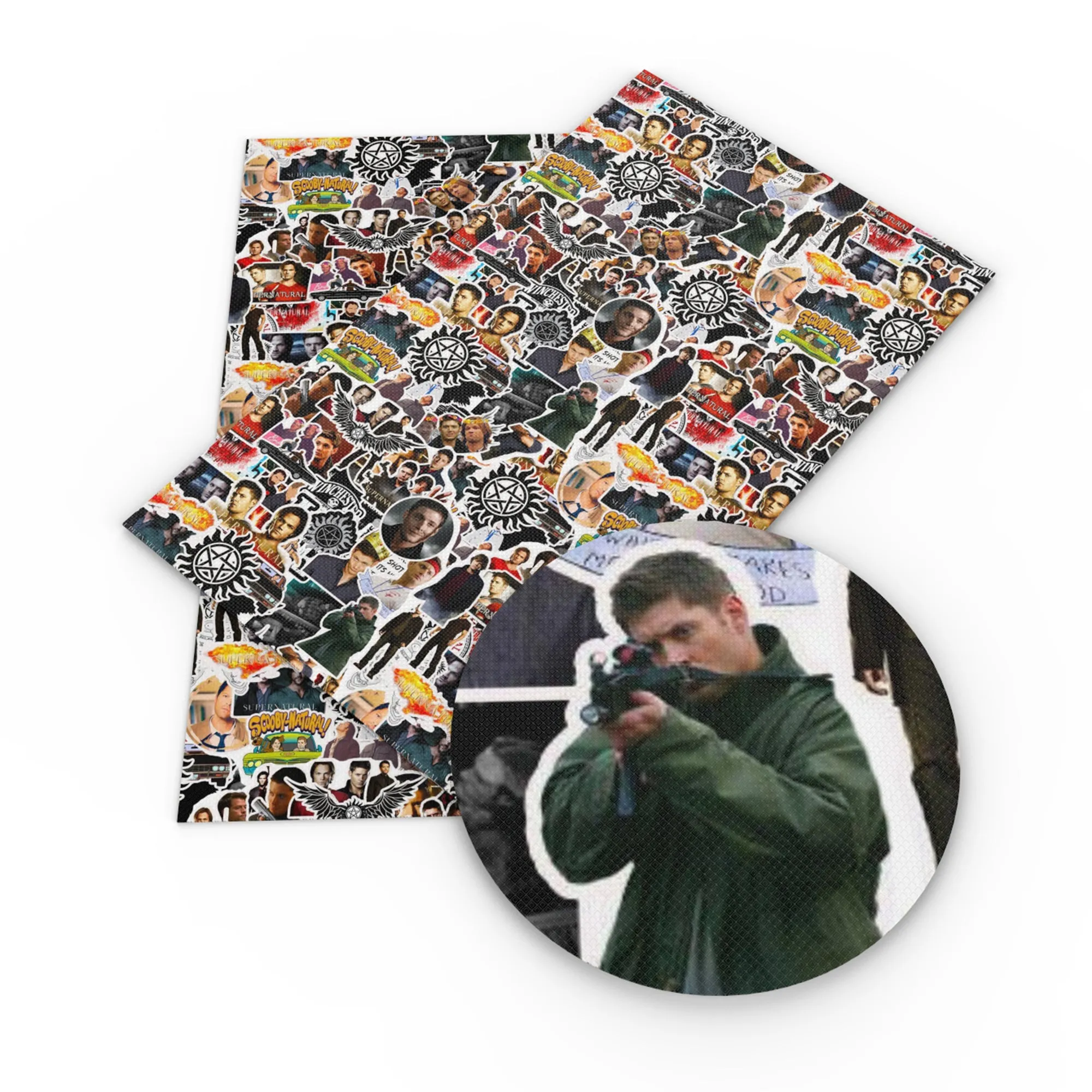 Movie Theme Printed Fabric