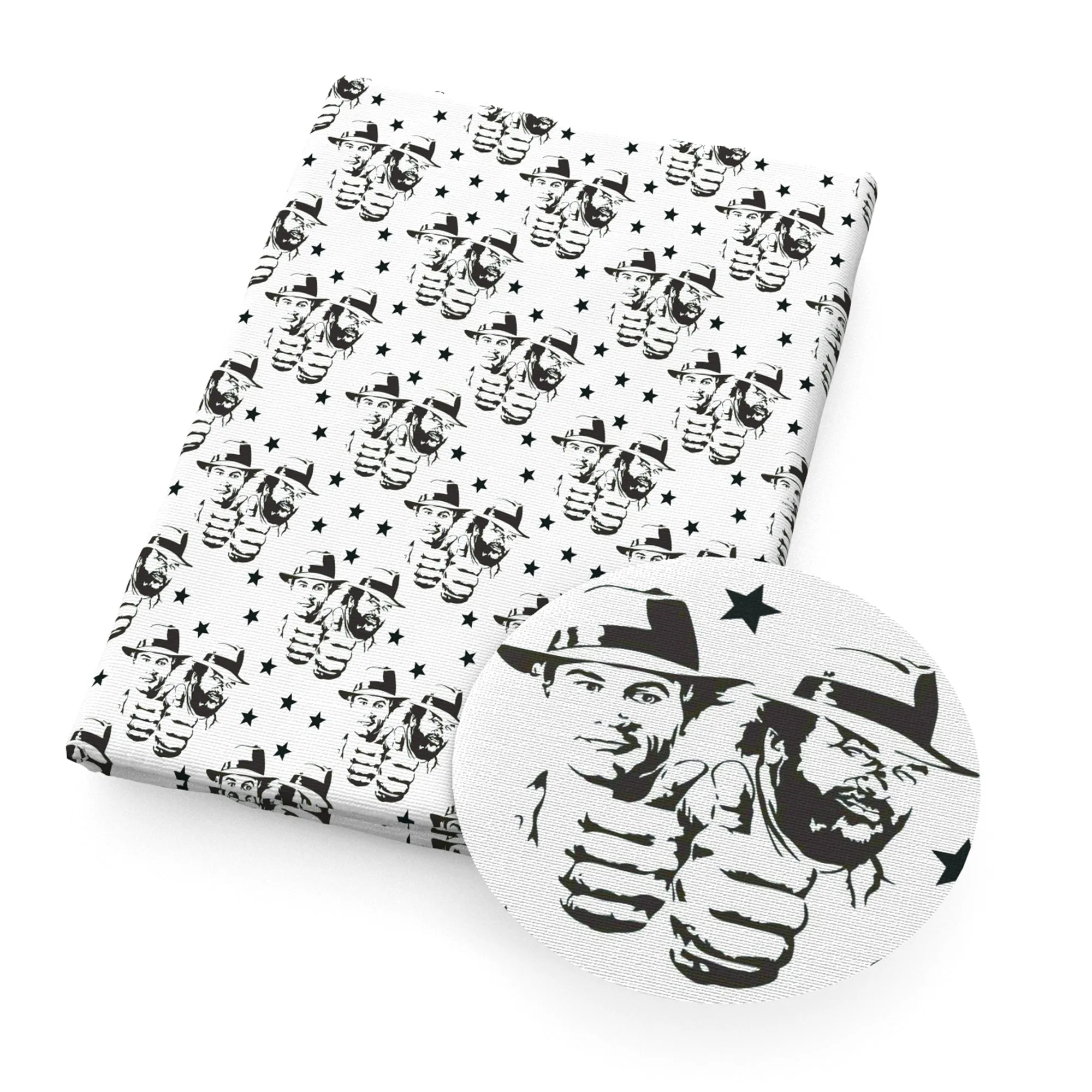 Movie Theme Printed Fabric