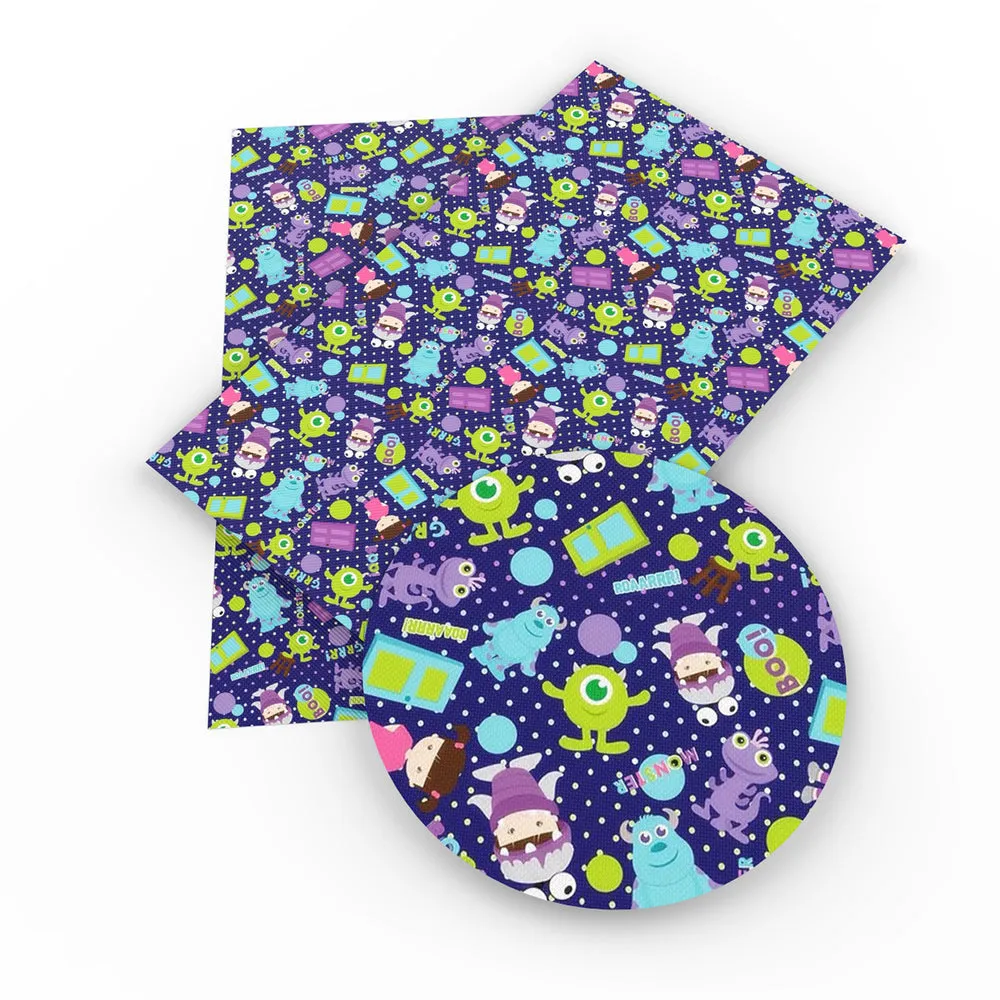 Movie Theme Printed Fabric