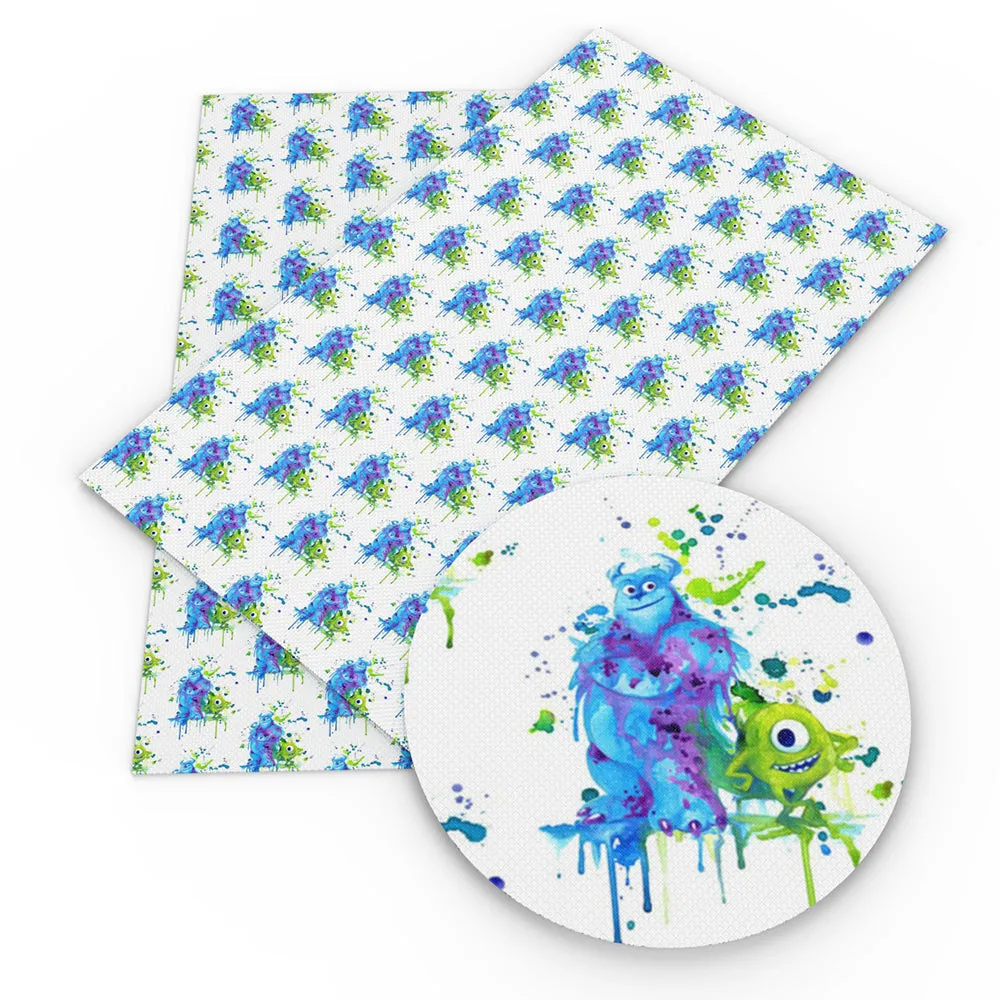 Movie Theme Printed Fabric