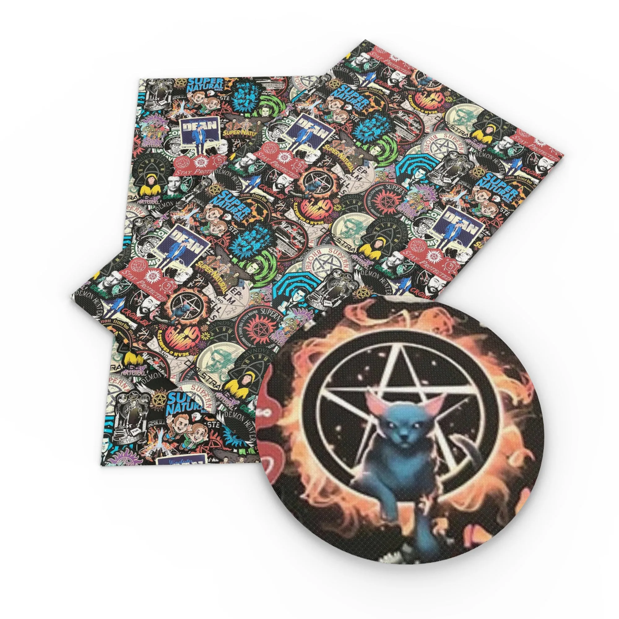 Movie Theme Printed Fabric