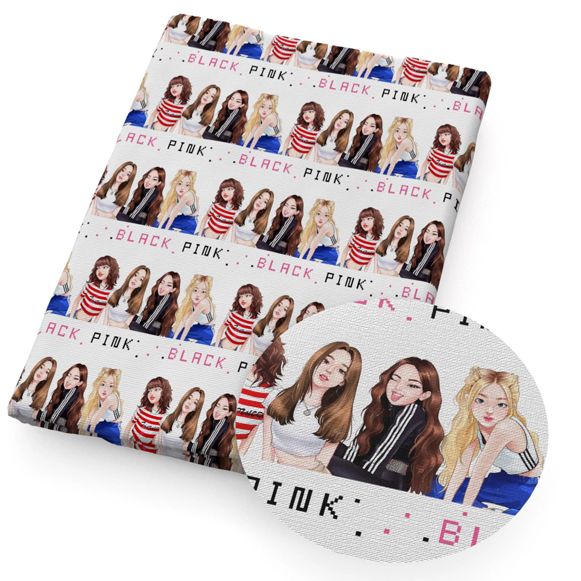 Movie Theme Printed Fabric