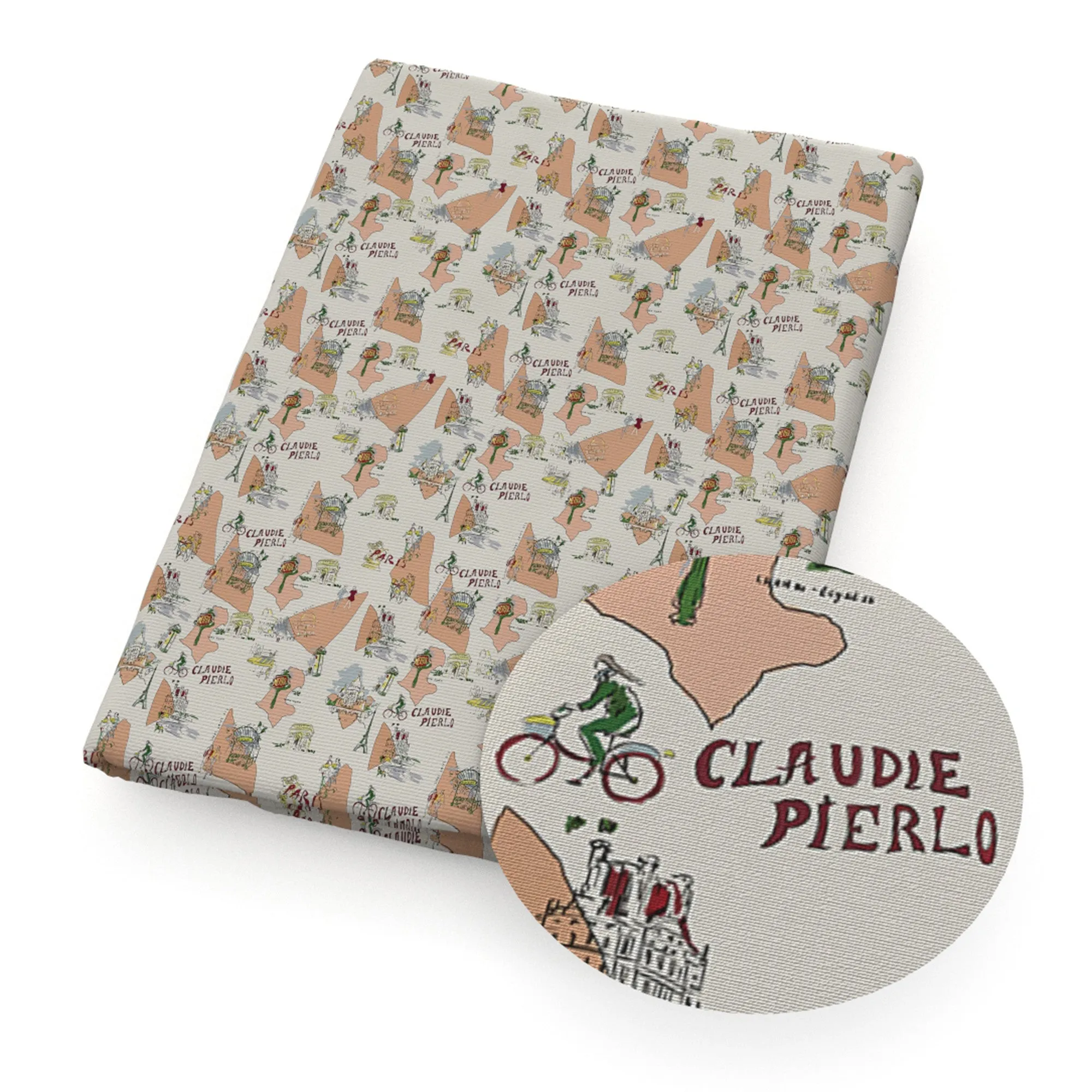 Movie Theme Printed Fabric