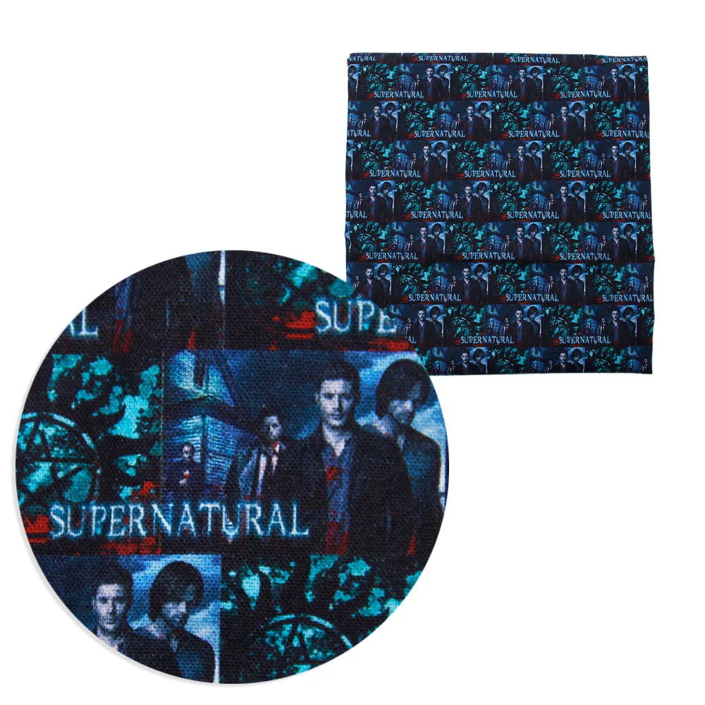 Movie Theme Printed Fabric