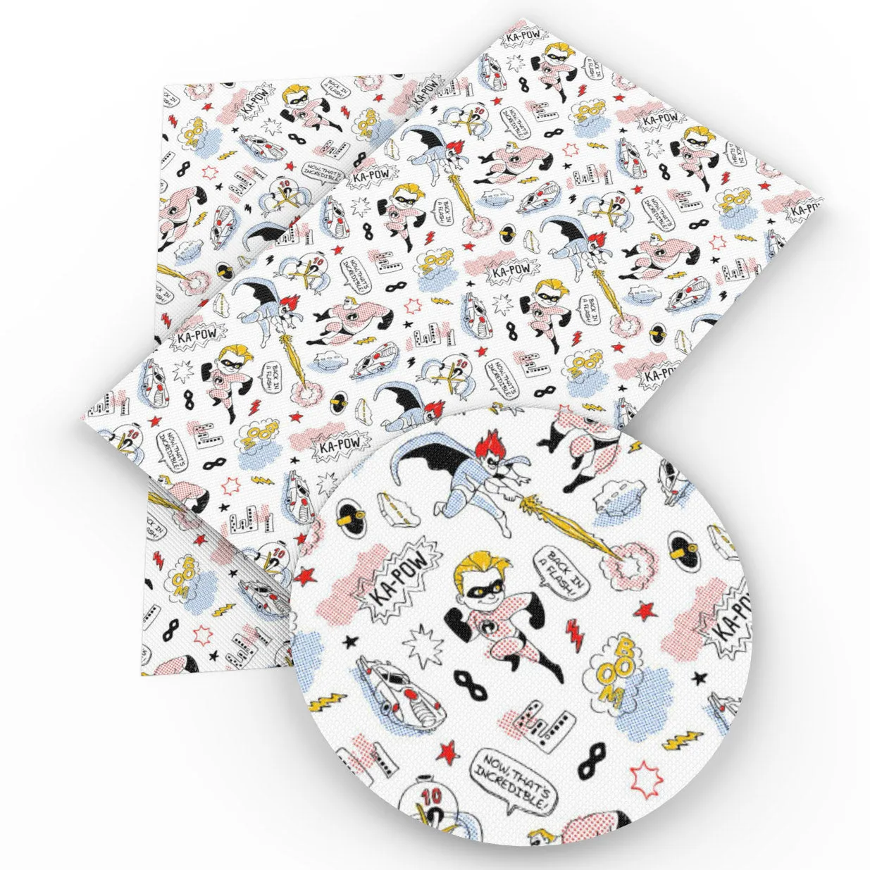 Movie Theme Printed Fabric