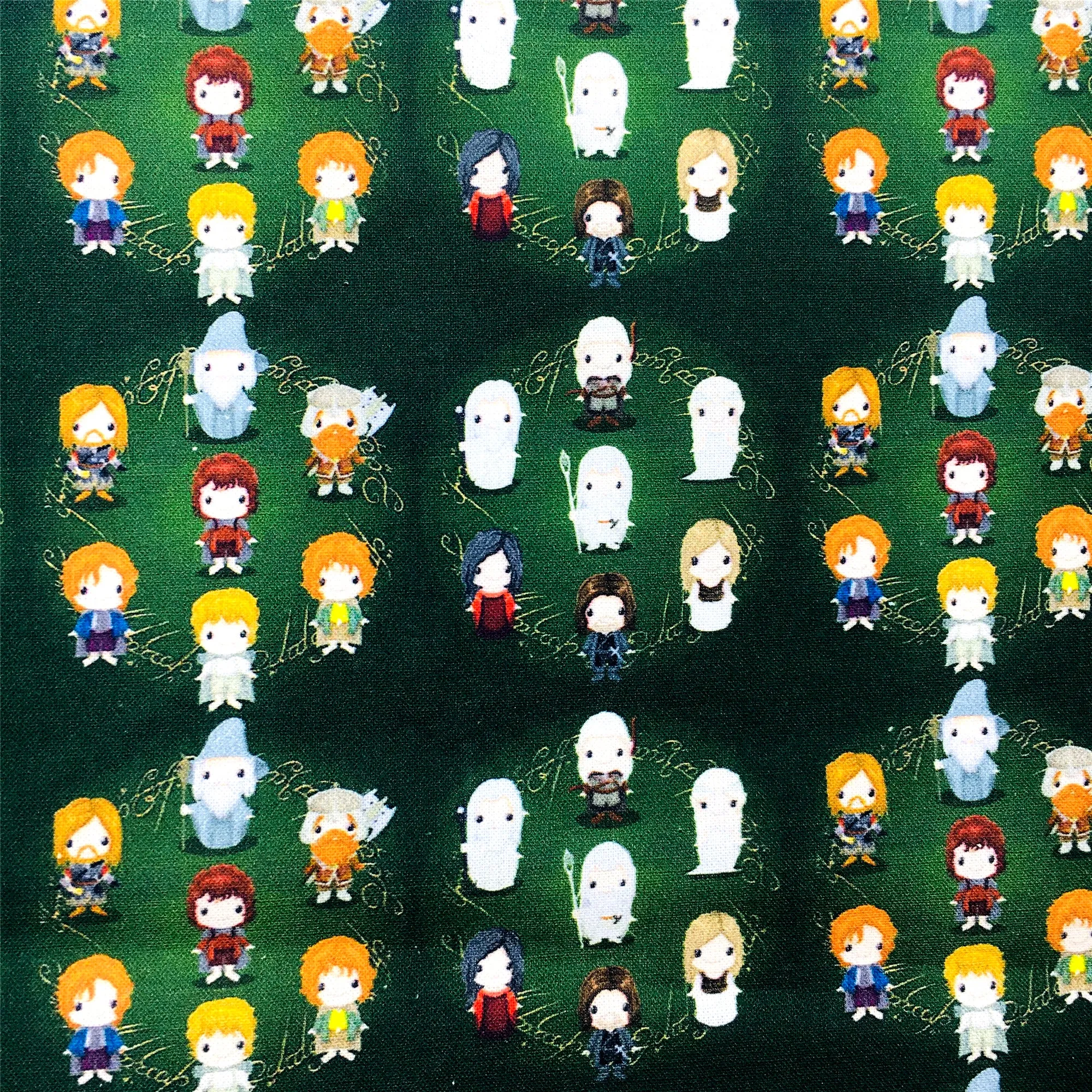 Movie Theme Printed Fabric