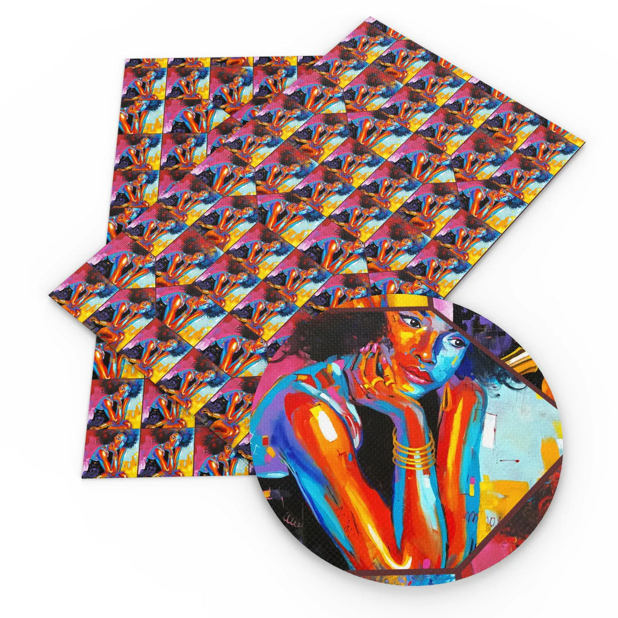Movie Theme Printed Fabric