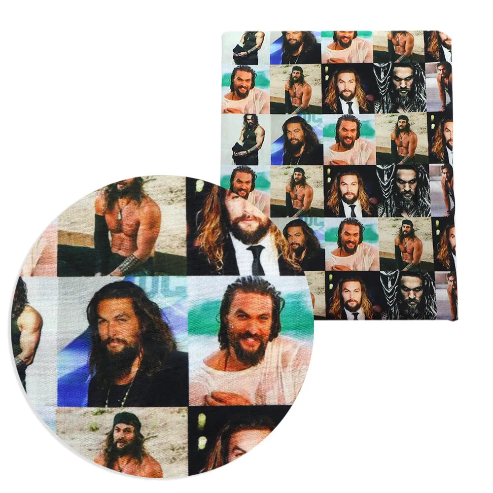 Movie Theme Printed Fabric
