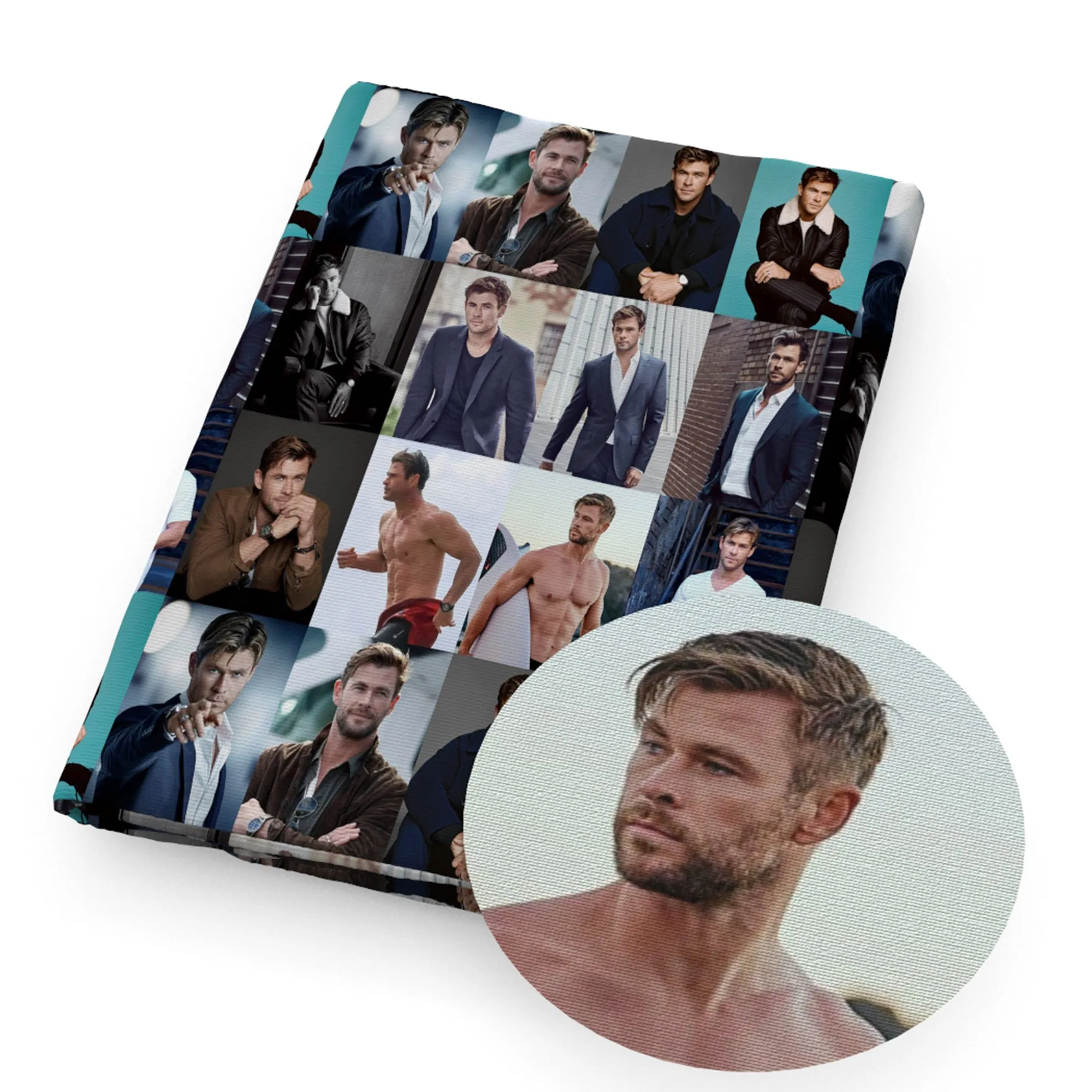 Movie Theme Printed Fabric