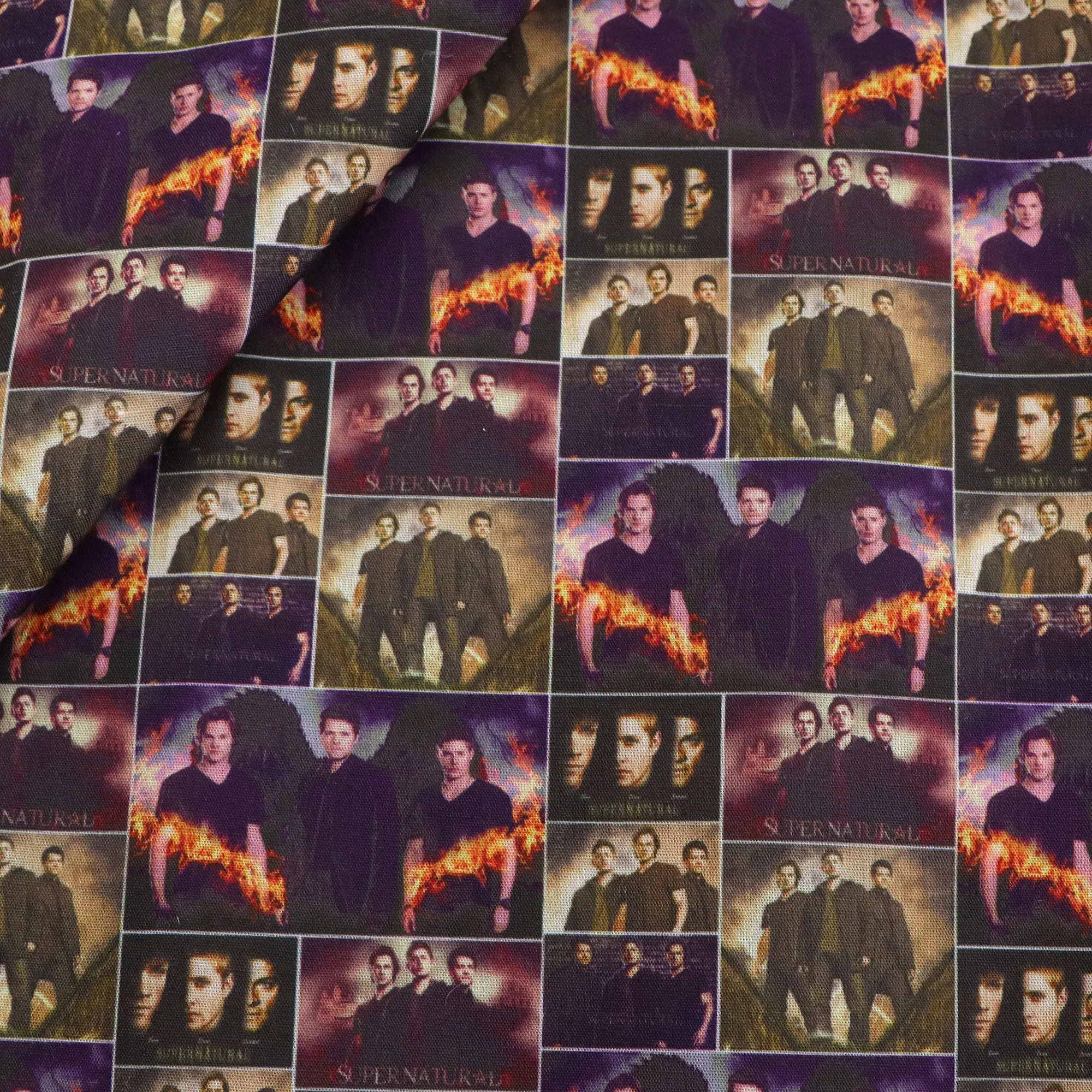 Movie Theme Printed Fabric