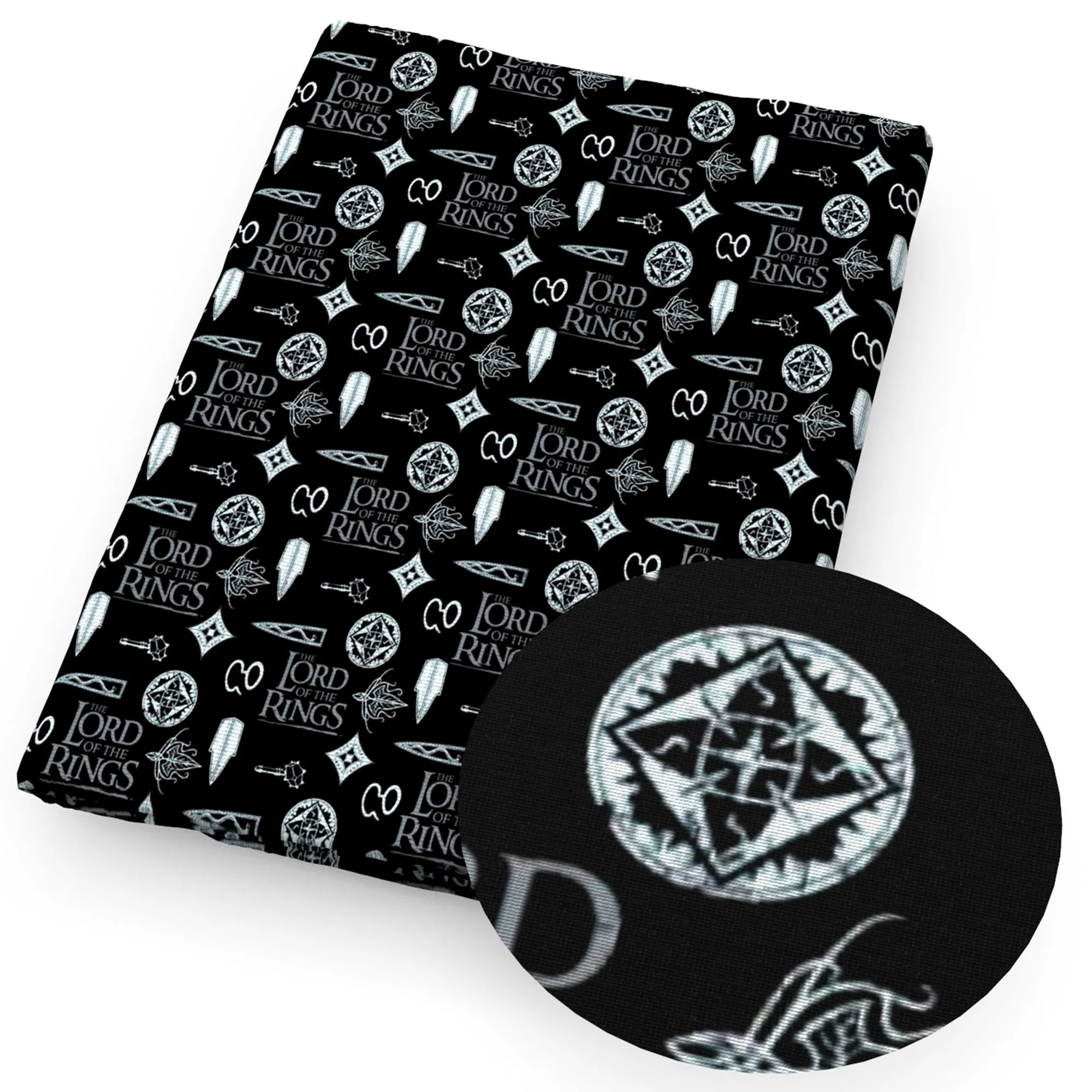 Movie Theme Printed Fabric