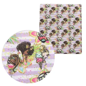 Movie Theme Printed Fabric