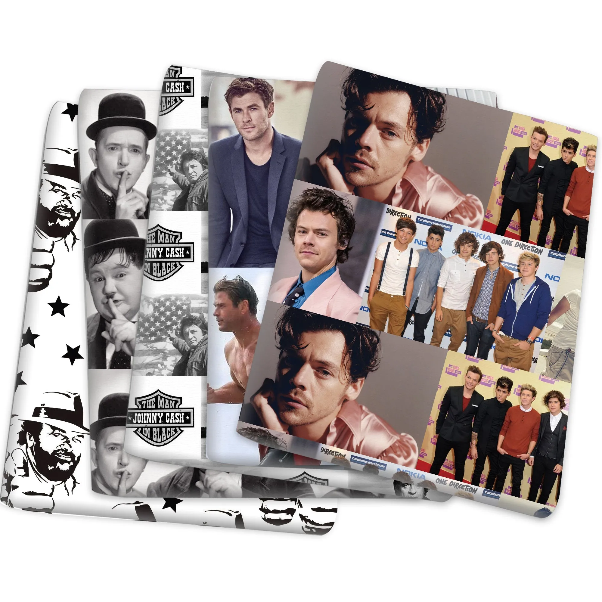 Movie Theme Printed Fabric