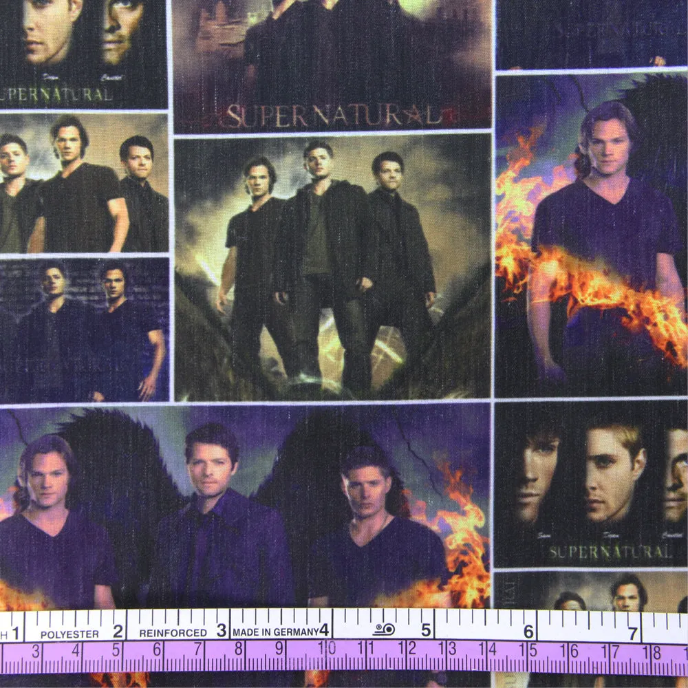 Movie Theme Printed Fabric