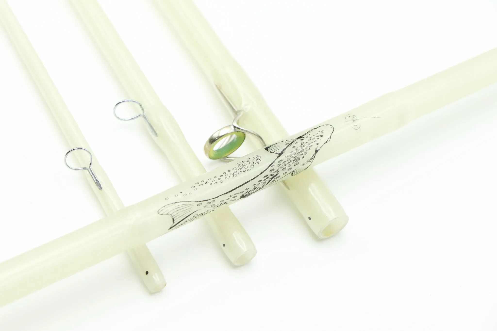 Muir 7 foot 3 weight 5 piece pack rod, EARTHTONE theme.
