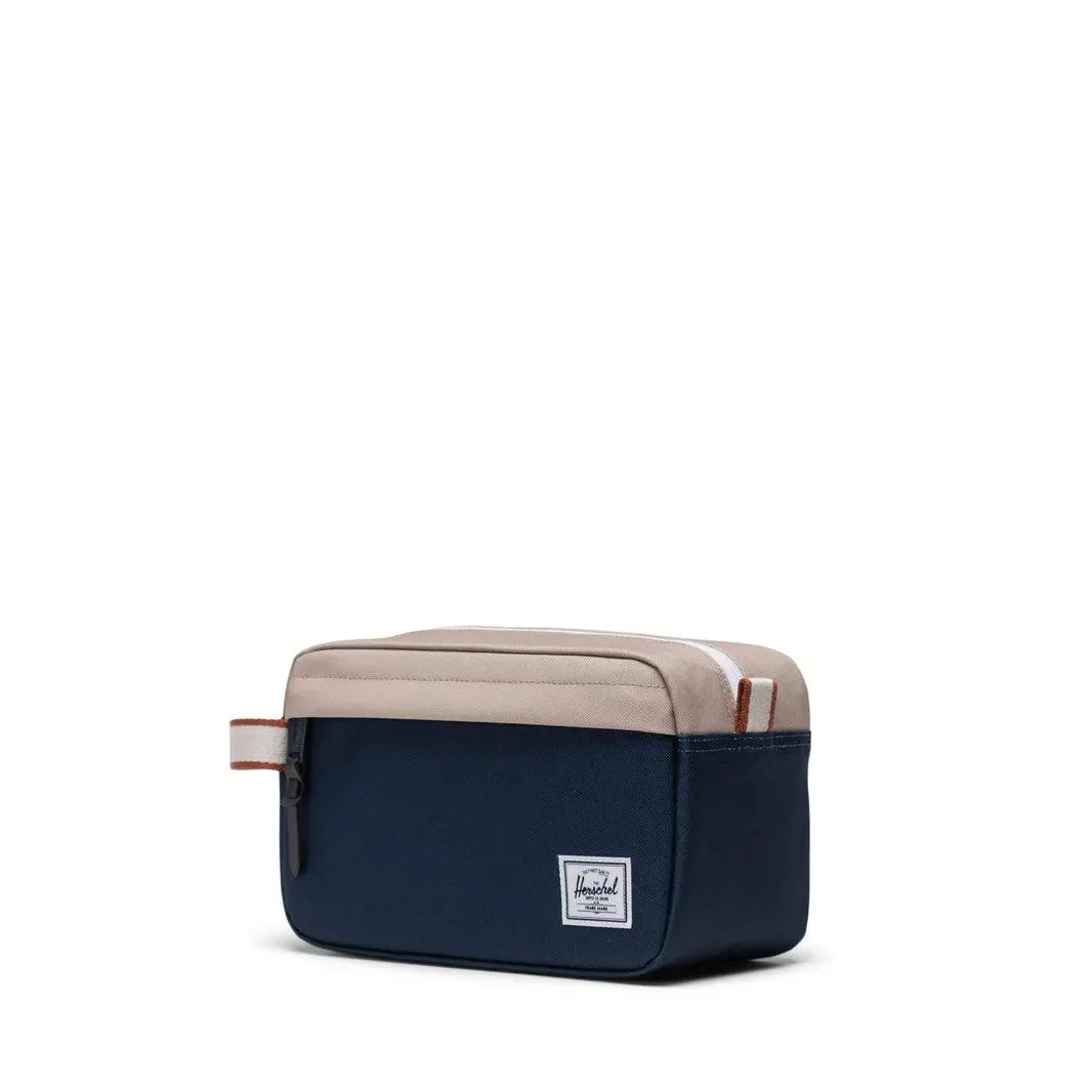Neceser Herschel Chapter Travel Kit Black Iris Twill
