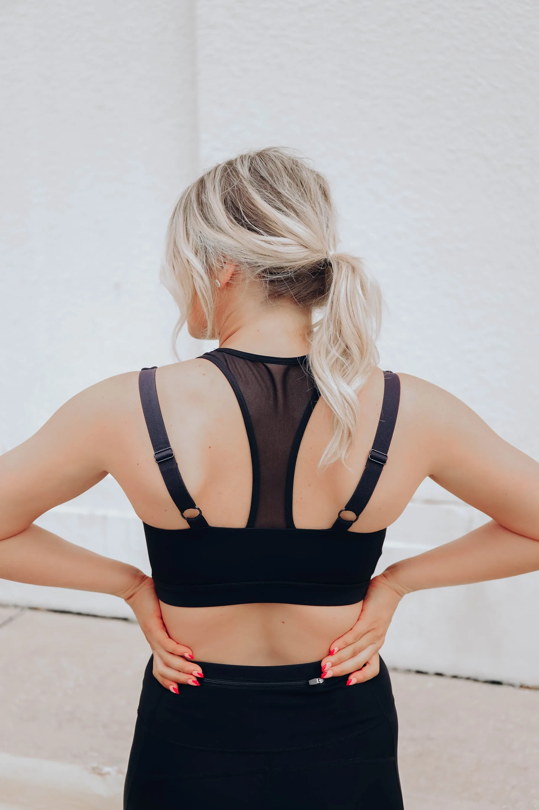 New Heights Sports Bra - Black