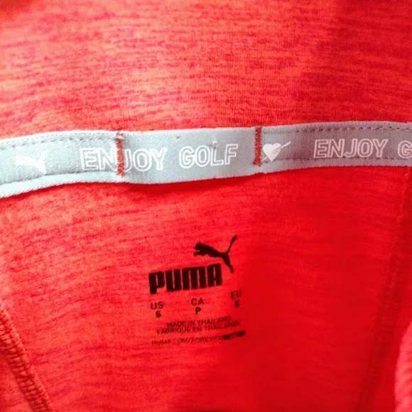 New Puma Golf Ladies Cloudspun Daybreak Vest Full Zip Up Pink Size Small NEW🔥