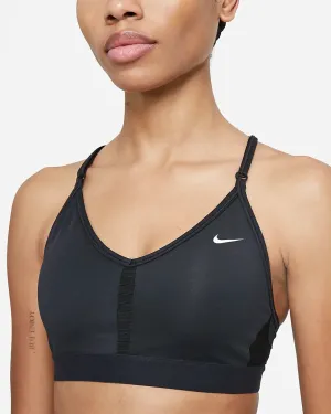 New with tags! Highly Rated NIKE Dri-FIT Indy Women's Light-Support Padded V-Neck Sports Bra in Black, Sz XS, Retails $49 