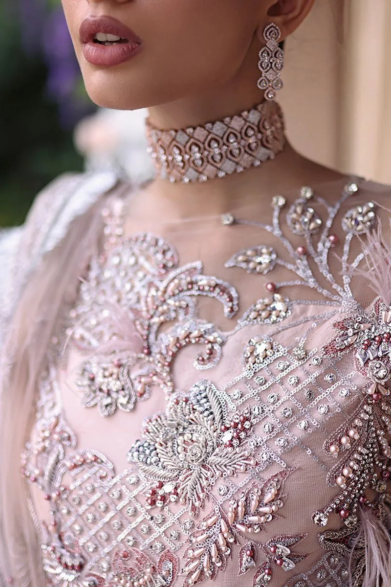 NIHAL | Mushq Dhee Rani Trousseau De Luxe Luxury Wedding Collection 2021 | Unstitched Embroidered Net Suits