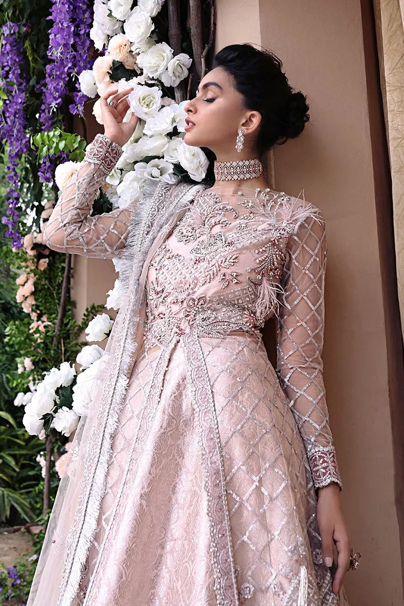 NIHAL | Mushq Dhee Rani Trousseau De Luxe Luxury Wedding Collection 2021 | Unstitched Embroidered Net Suits