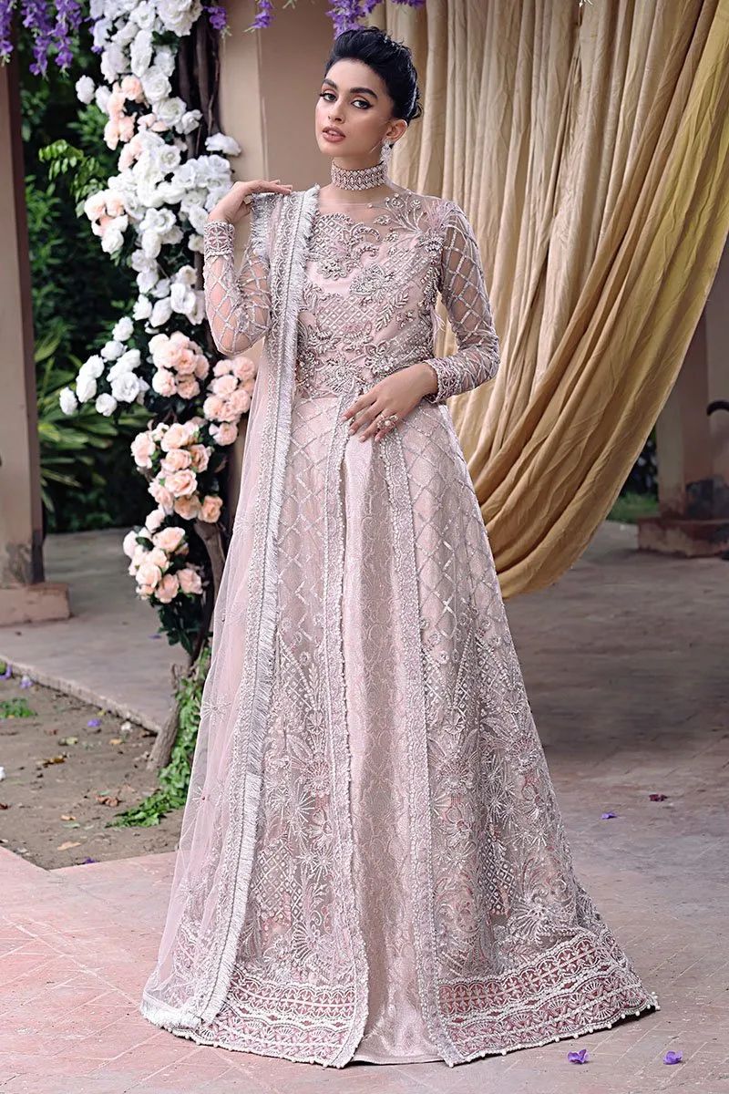 NIHAL | Mushq Dhee Rani Trousseau De Luxe Luxury Wedding Collection 2021 | Unstitched Embroidered Net Suits