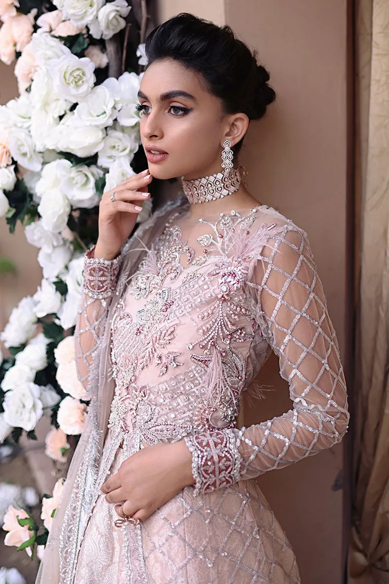 NIHAL | Mushq Dhee Rani Trousseau De Luxe Luxury Wedding Collection 2021 | Unstitched Embroidered Net Suits