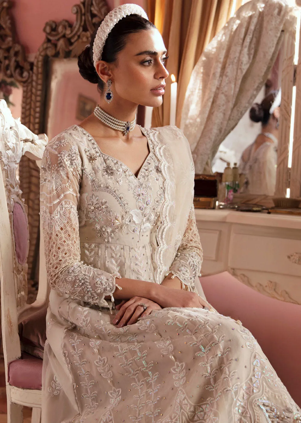 NL-62 - Selina - Unstitched - Secret Garden Luxury Formals by Nureh 2024