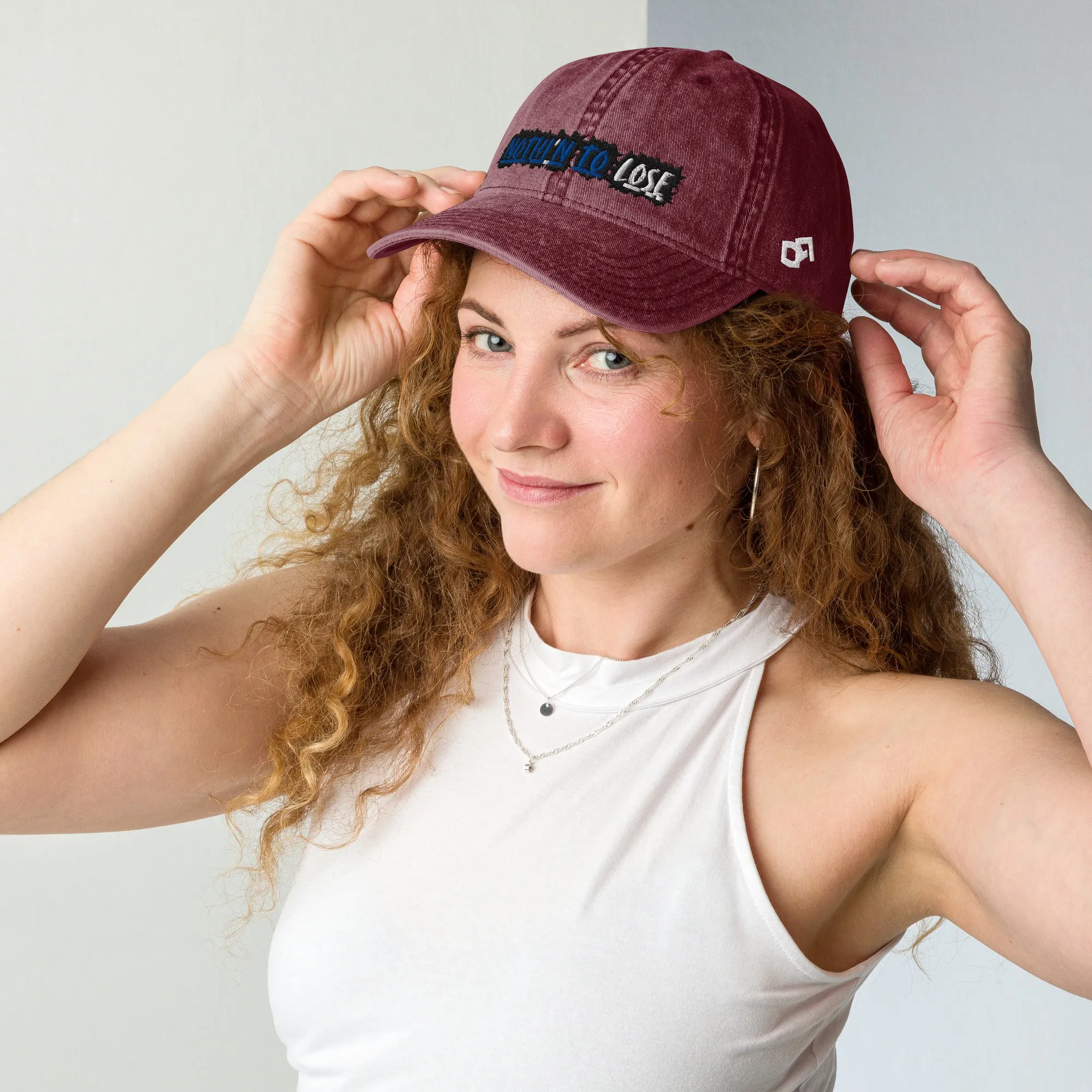 NOTHI'N TO LOSE - Vintage Denim Cap