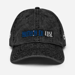NOTHI'N TO LOSE - Vintage Denim Cap