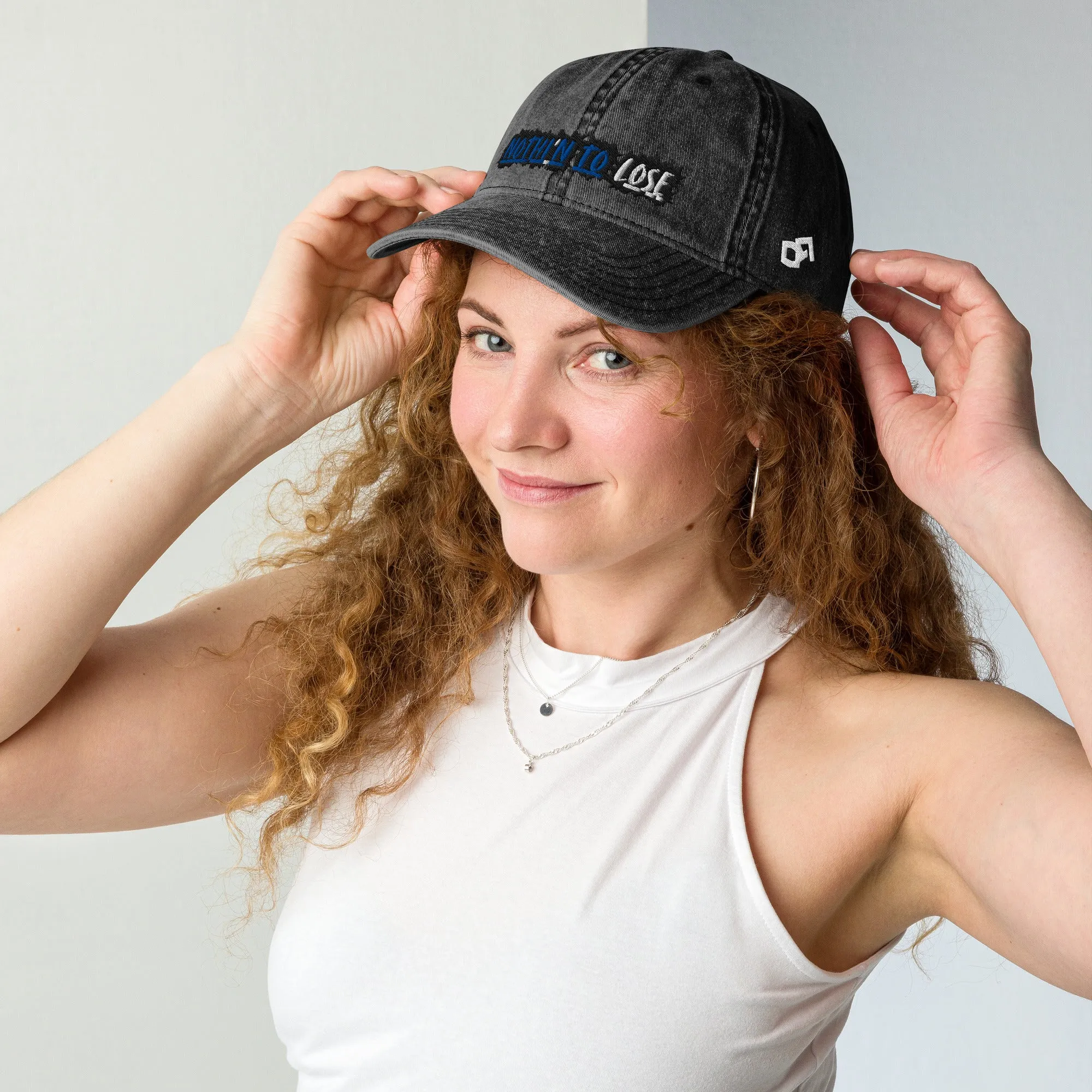 NOTHI'N TO LOSE - Vintage Denim Cap