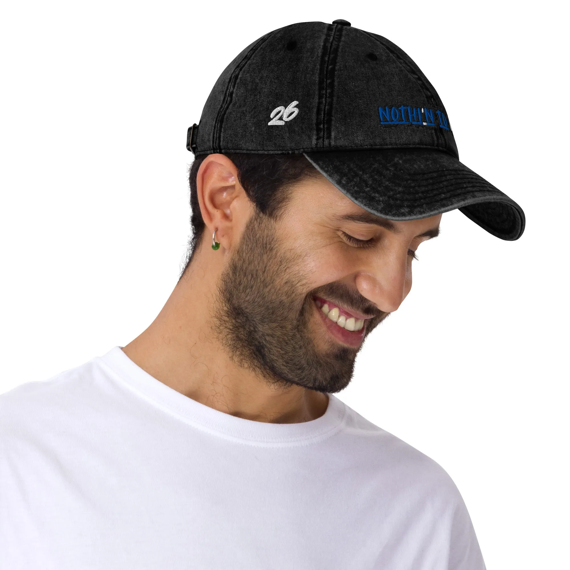NOTHI'N TO LOSE - Vintage Denim Cap
