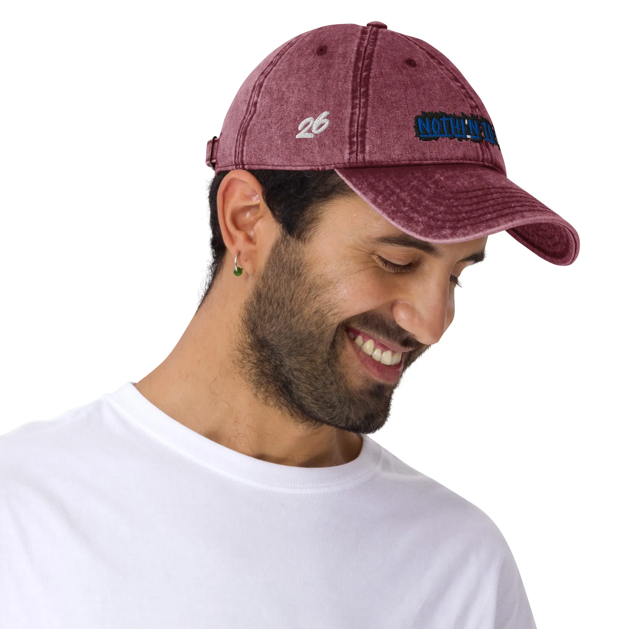 NOTHI'N TO LOSE - Vintage Denim Cap