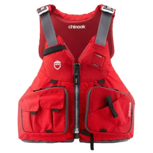 NRS Chinook Fishing PFD Red