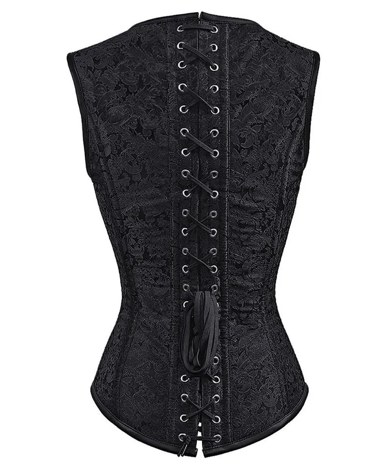 Nyomi Gothic Corset with Shoulder Straps